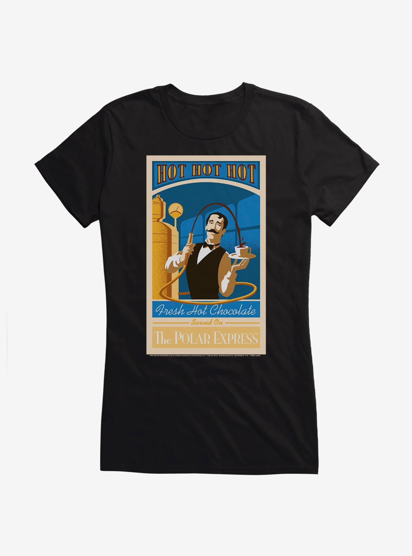 The Polar Express Hot Hot Hot Girls T-Shirt - BLACK | Hot Topic