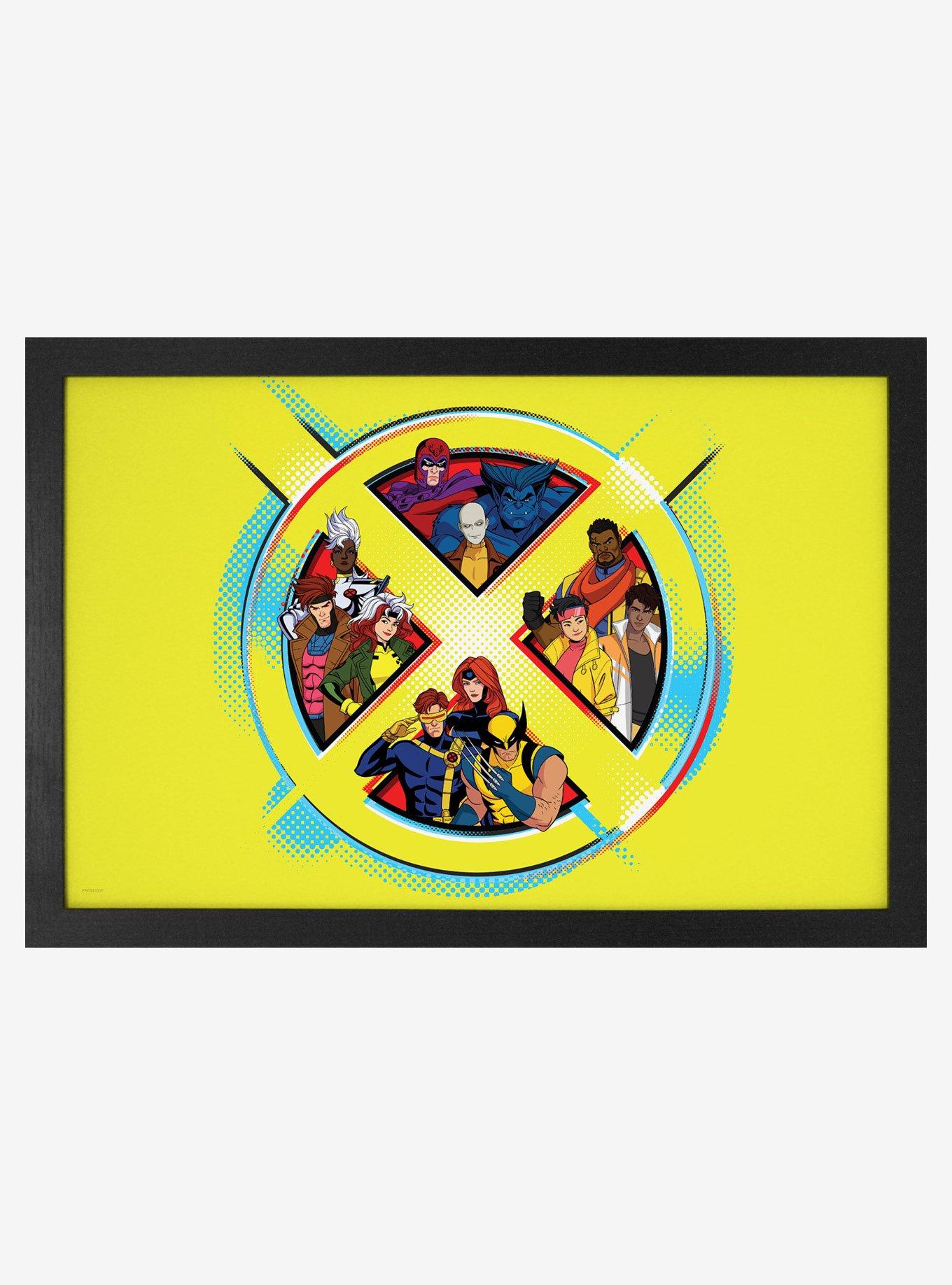 Marvel X-Men X Logo '97 Wood Wall Art, , hi-res