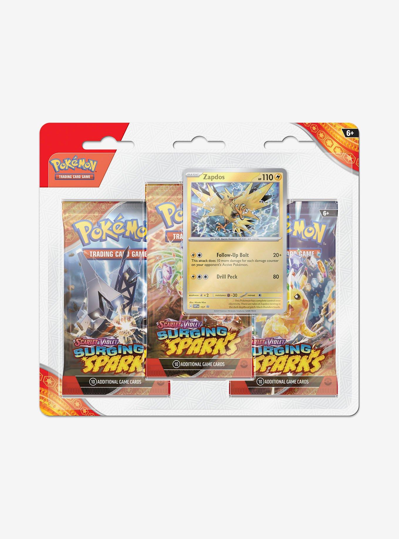 Pokémon Trading Card Game Surging Sparks Booster Pack Set, , hi-res