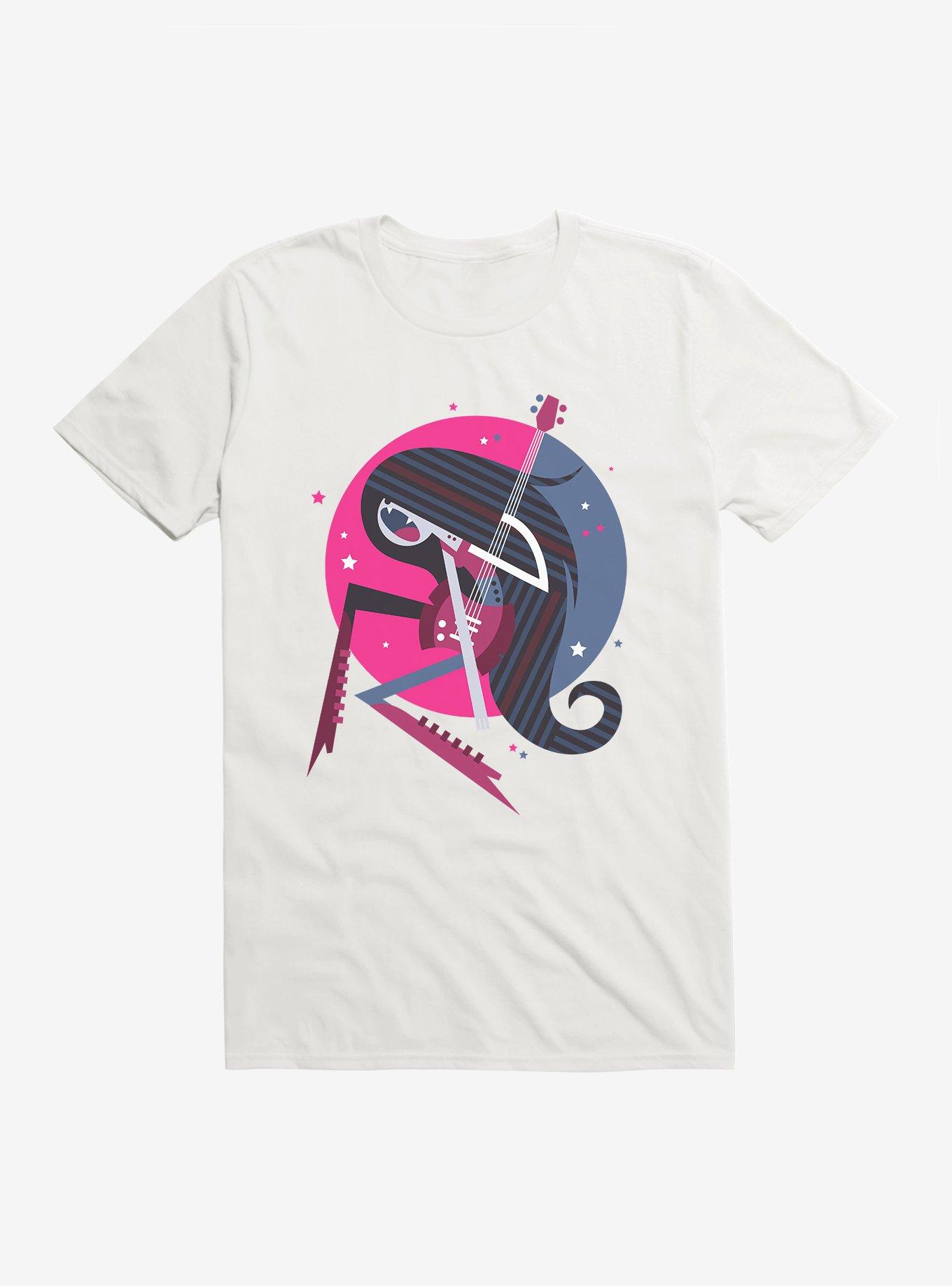 Adventure Time Marceline Rock Queen T-Shirt, WHITE, hi-res