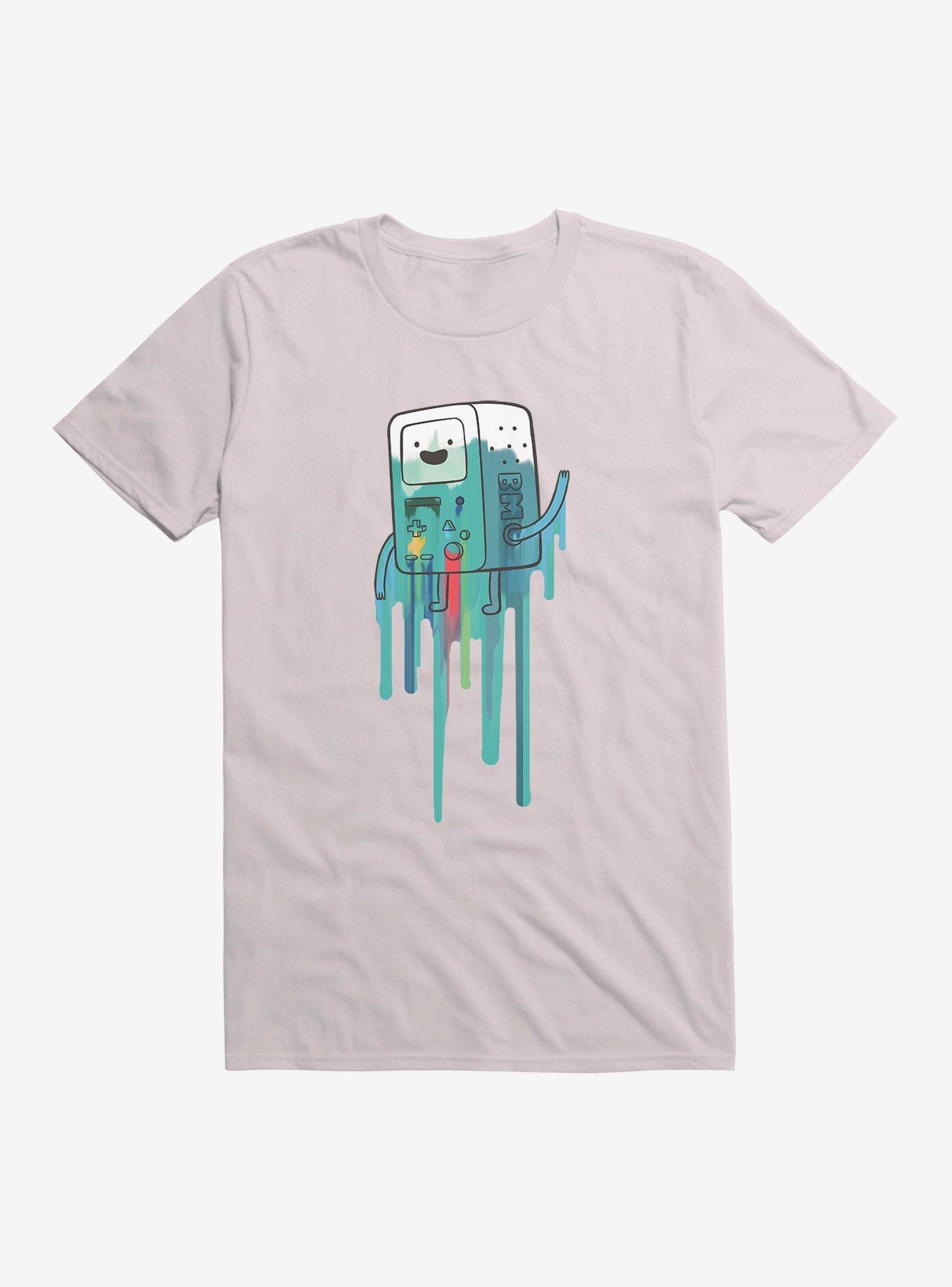 Adventure Time BMO Paint Drip T-Shirt