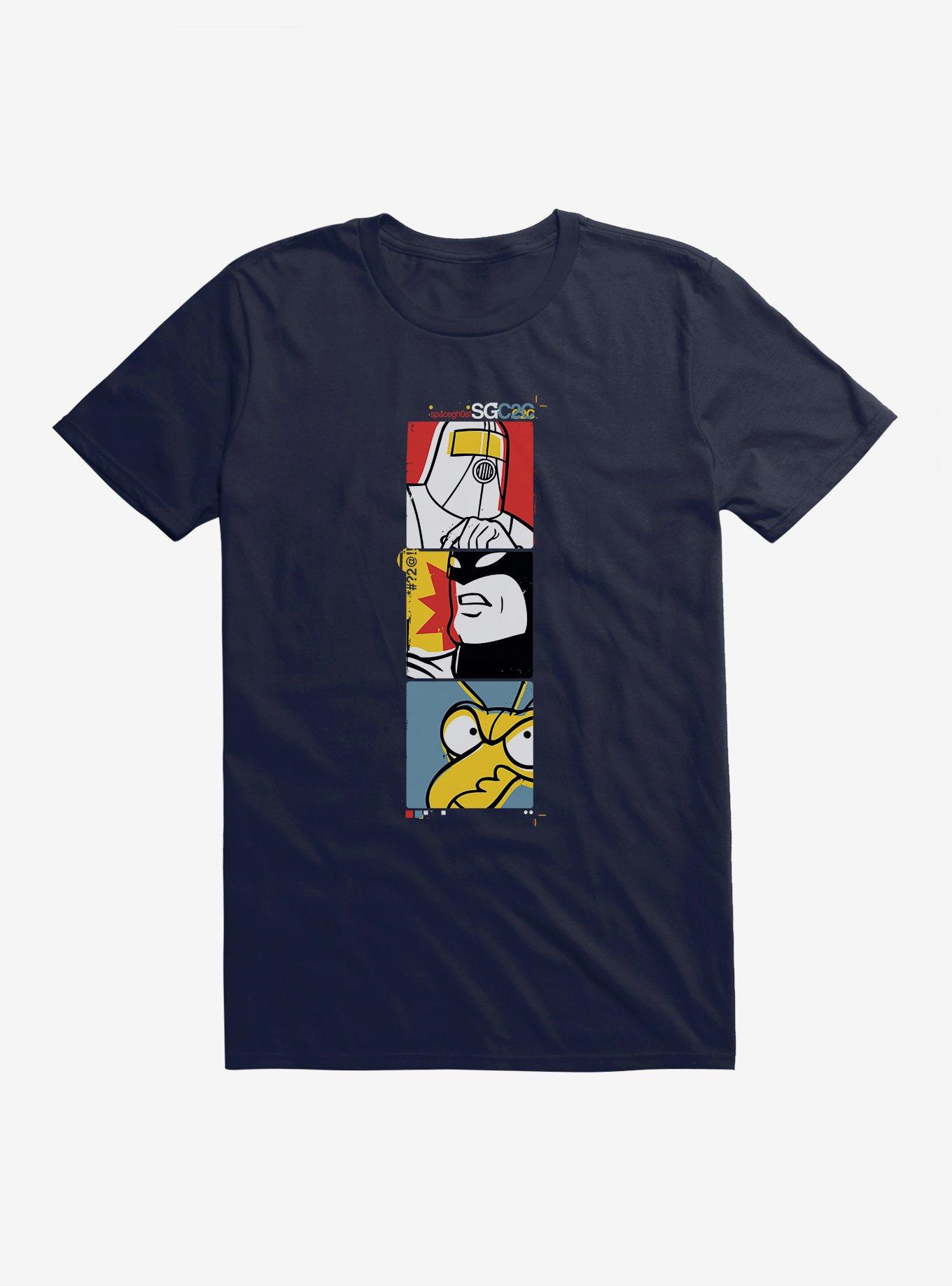 Space Ghost Moltar Space Ghost Zorak T-Shirt, NAVY, hi-res