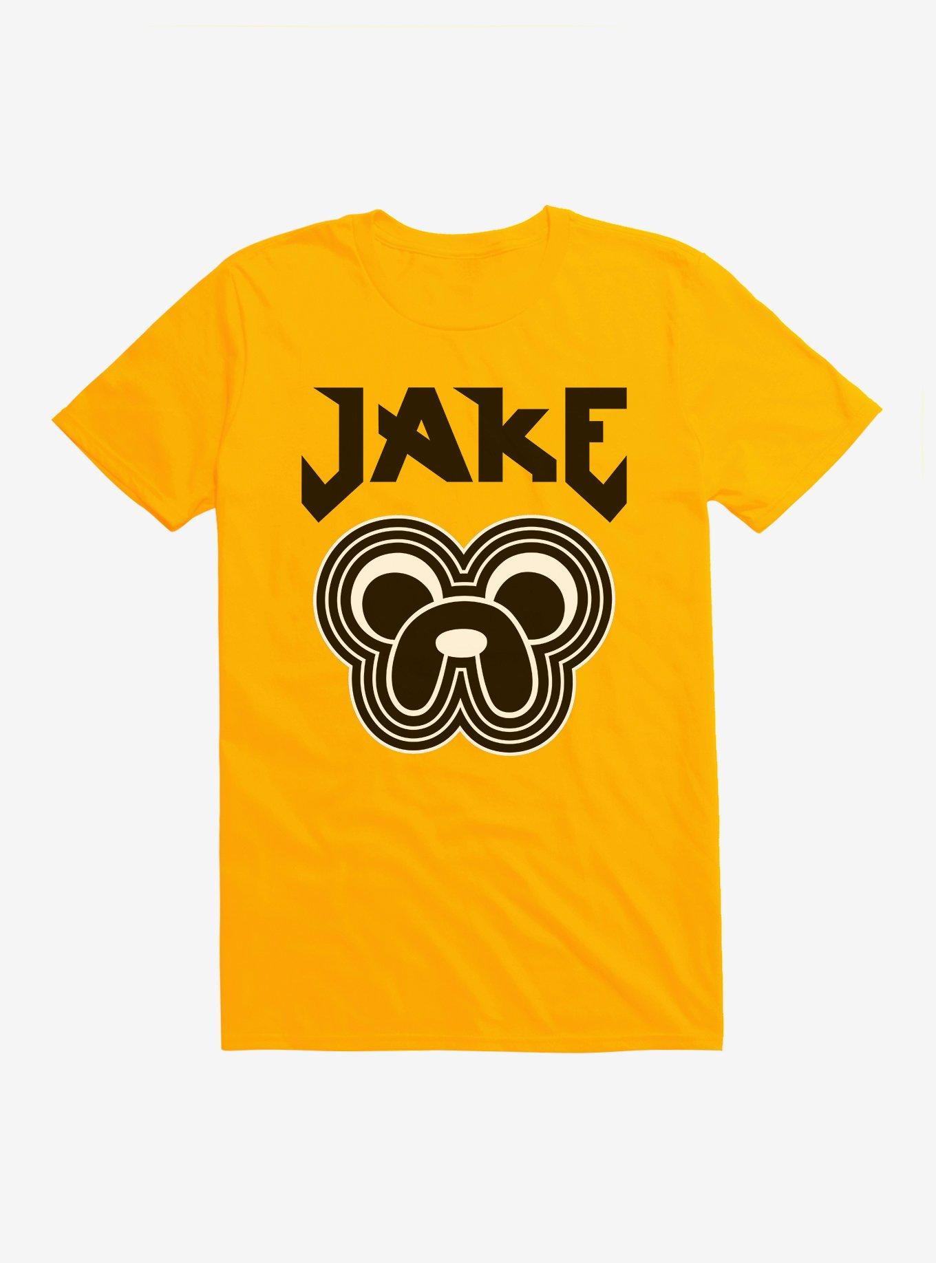 Adventure Time Jake Face T-Shirt, GOLD, hi-res