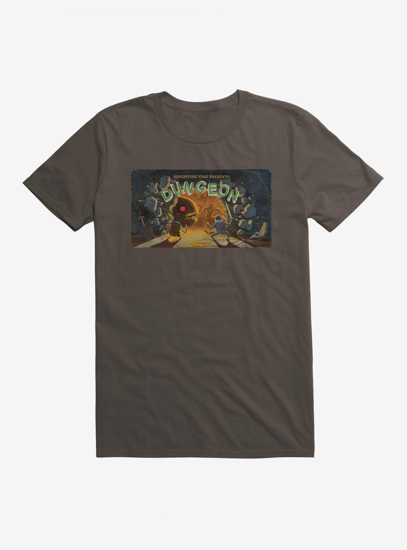 Adventure Time The Dungeon T-Shirt, SMOKE, hi-res