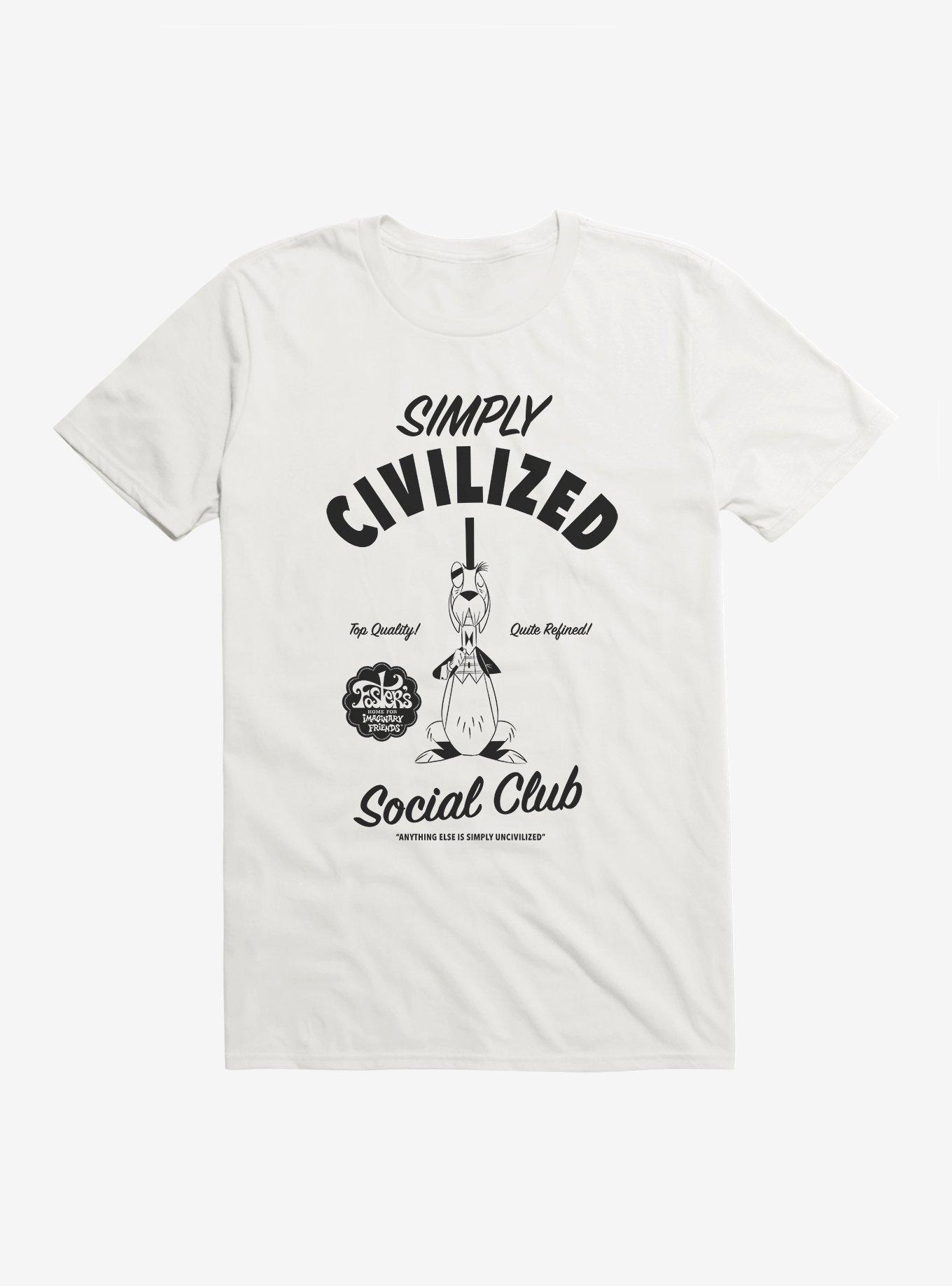 Foster's Home For Imaginary Friends Mr. Herriman Social Club T-Shirt