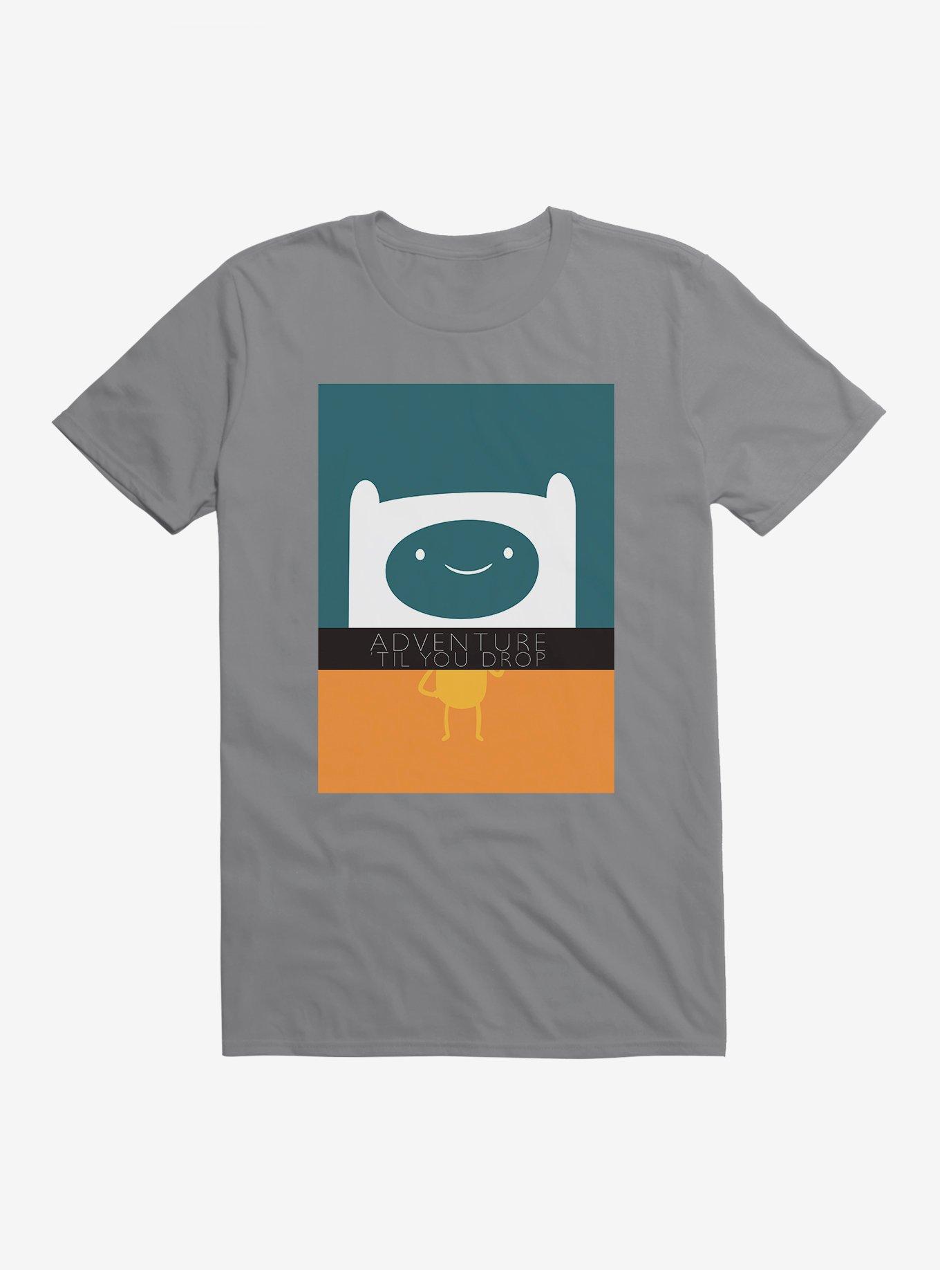 Adventure Time 'Til You Drop T-Shirt, STORM GREY, hi-res