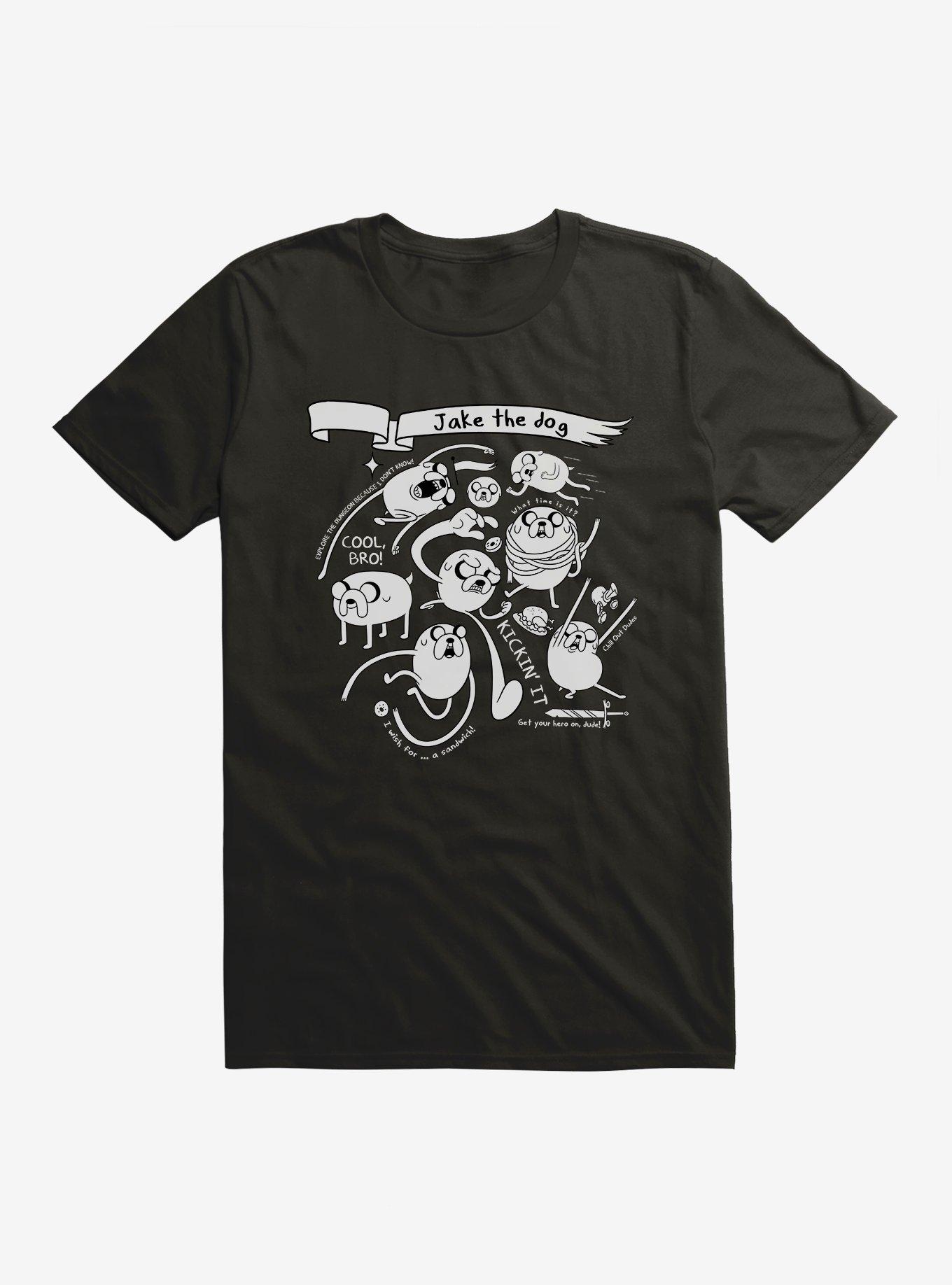 Adventure Time Jake The Dog Action T-Shirt, , hi-res