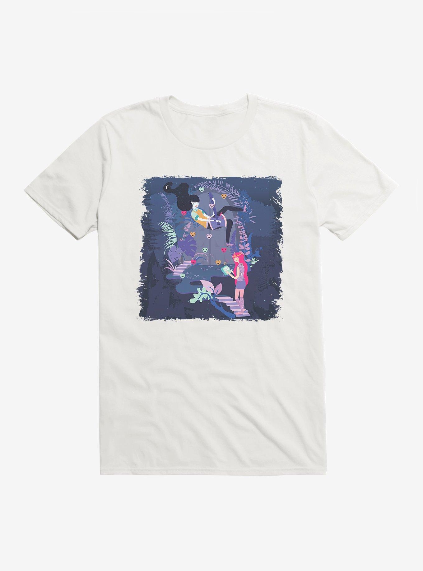 Adventure Time Jungle Hearts T-Shirt