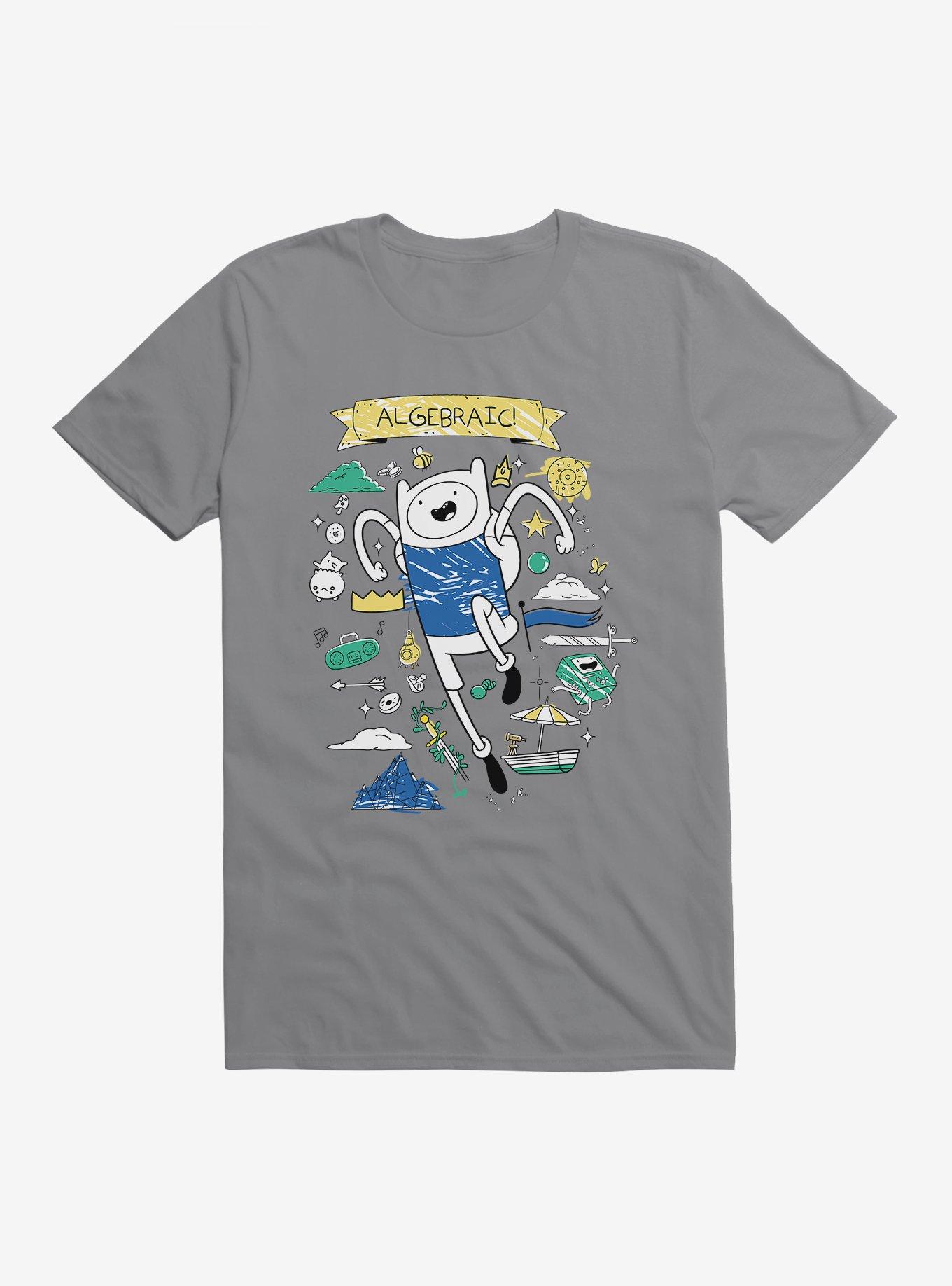 Adventure Time Finn Algebraic T-Shirt, , hi-res