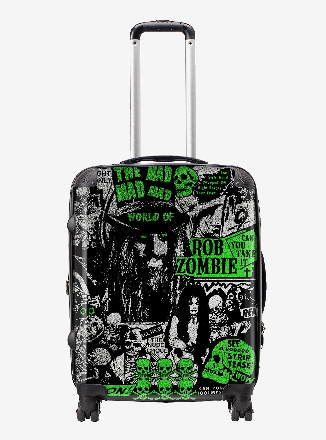 Rocksax Rob Zombie Mad Mad World Luggage Bag