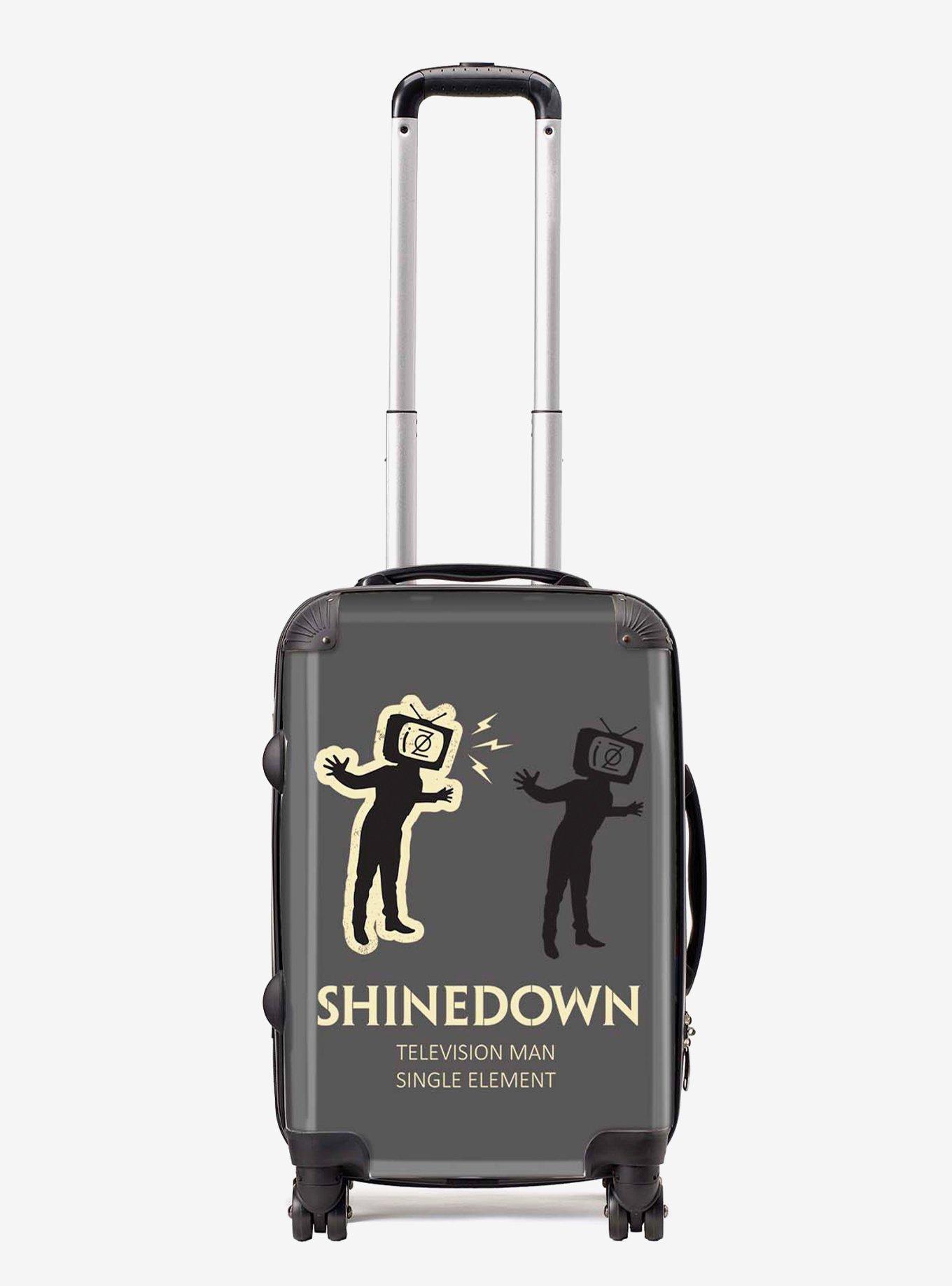 Rocksax Shinedown TV Luggage Cabin Bag