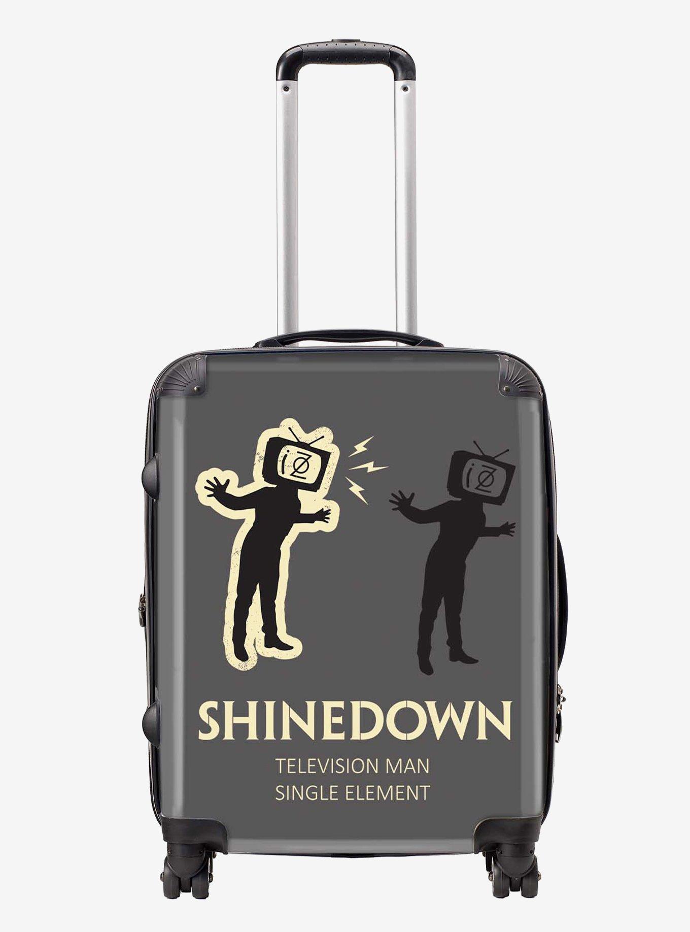 Rocksax Shinedown TV Luggage Bag