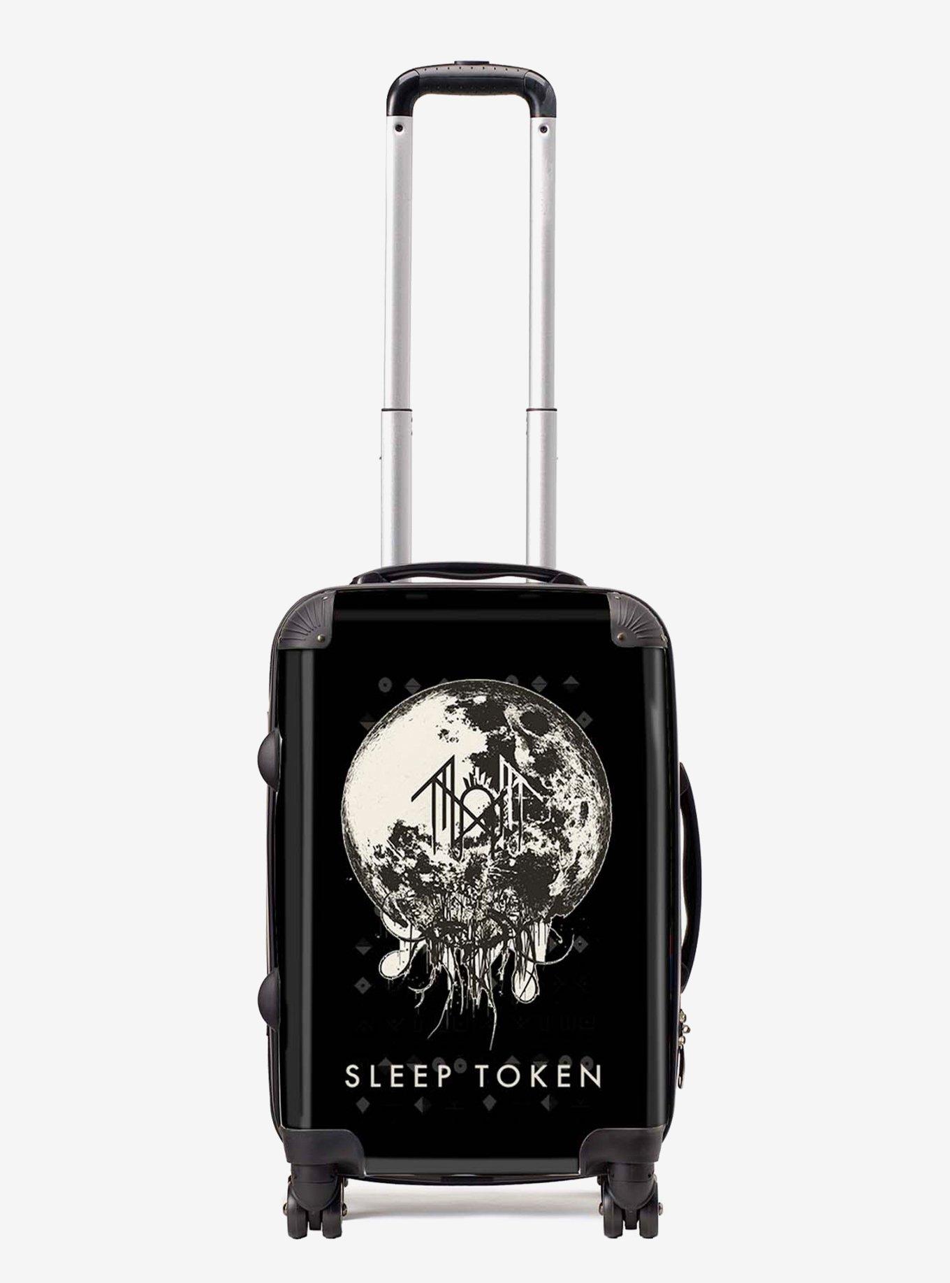 Rocksax Sleep Token The Summoning Black Luggage Cabin Bag, , hi-res