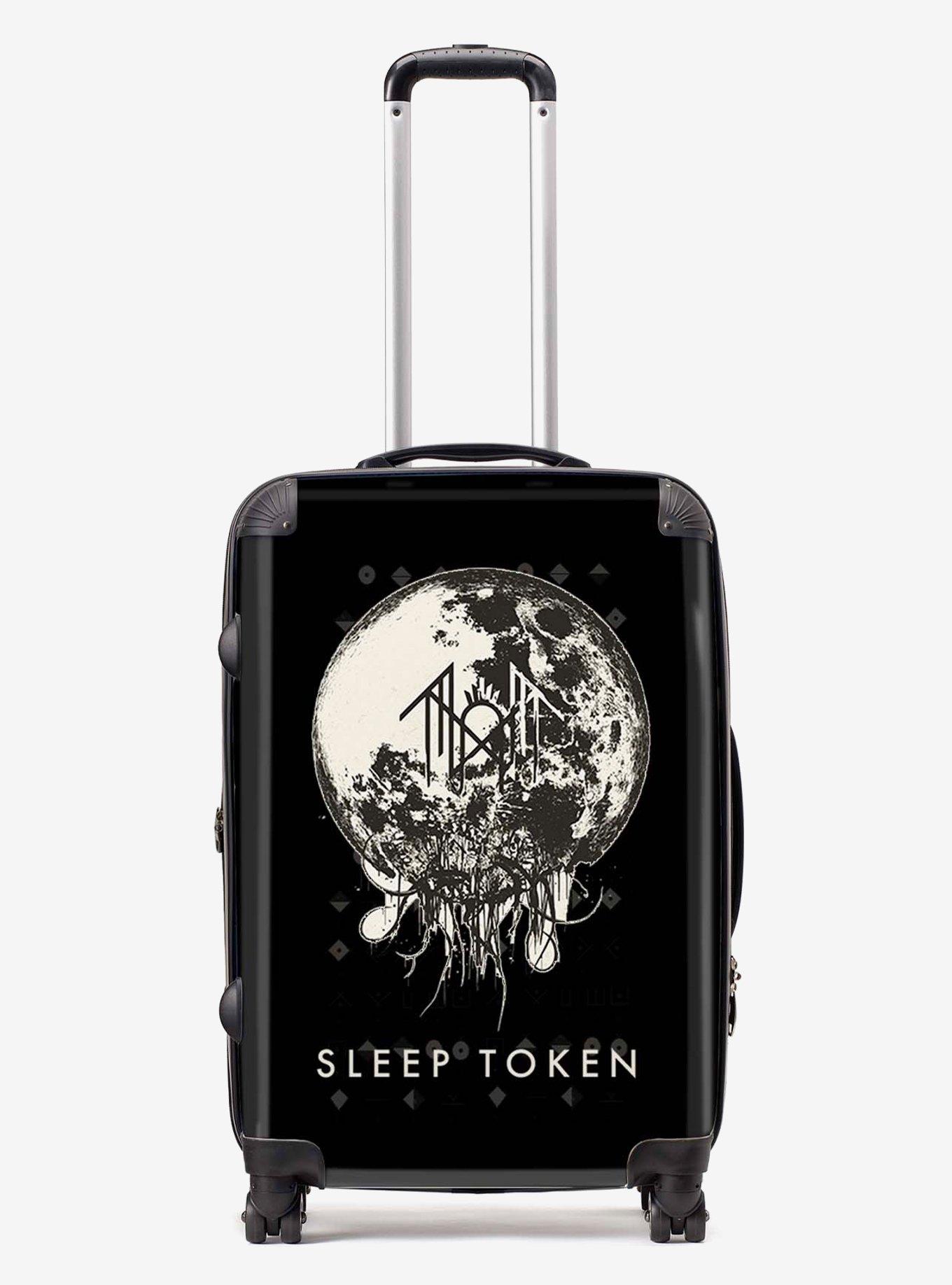 Rocksax Sleep Token The Summoning Black Luggage Medium Bag, , hi-res