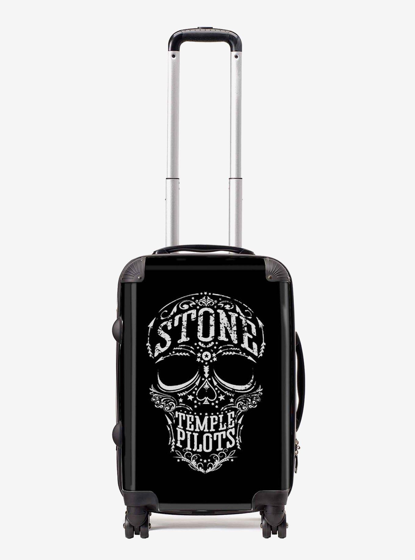 Rocksax Stone Temple Pilots Stone Skull Luggage Cabin Bag, , hi-res