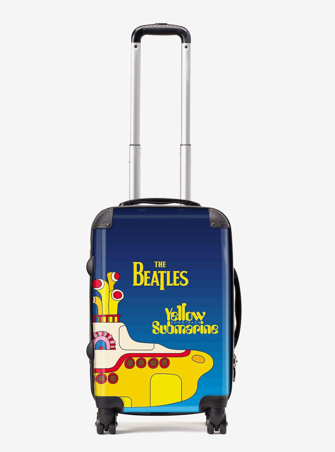 Rocksax The Beatles Travel Yellow Submarine Film Luggage Cabin Bag, , hi-res