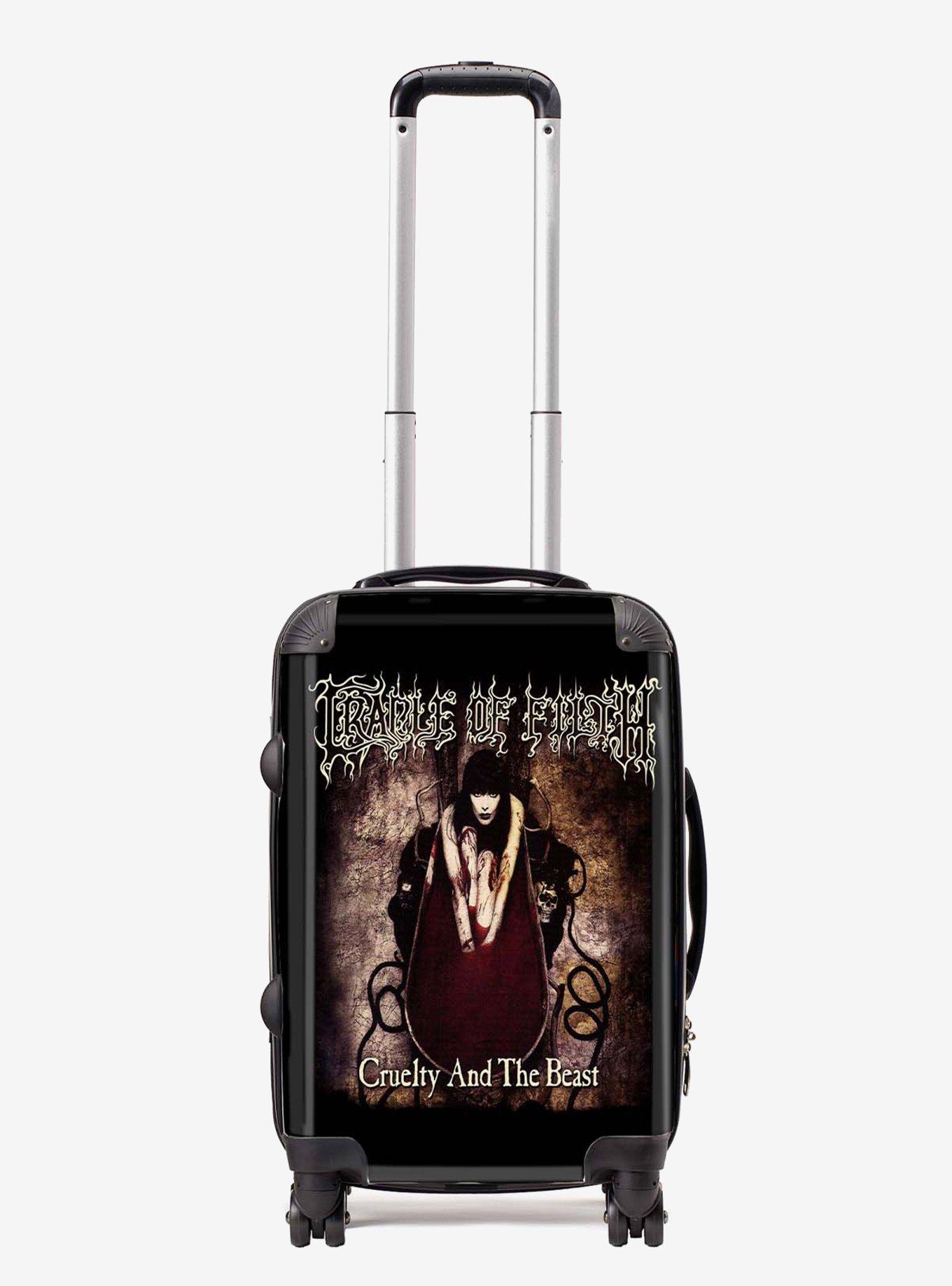 Rocksax Cradle Of Filth Cruelty And The Beast Luggage Cabin Bag, , hi-res