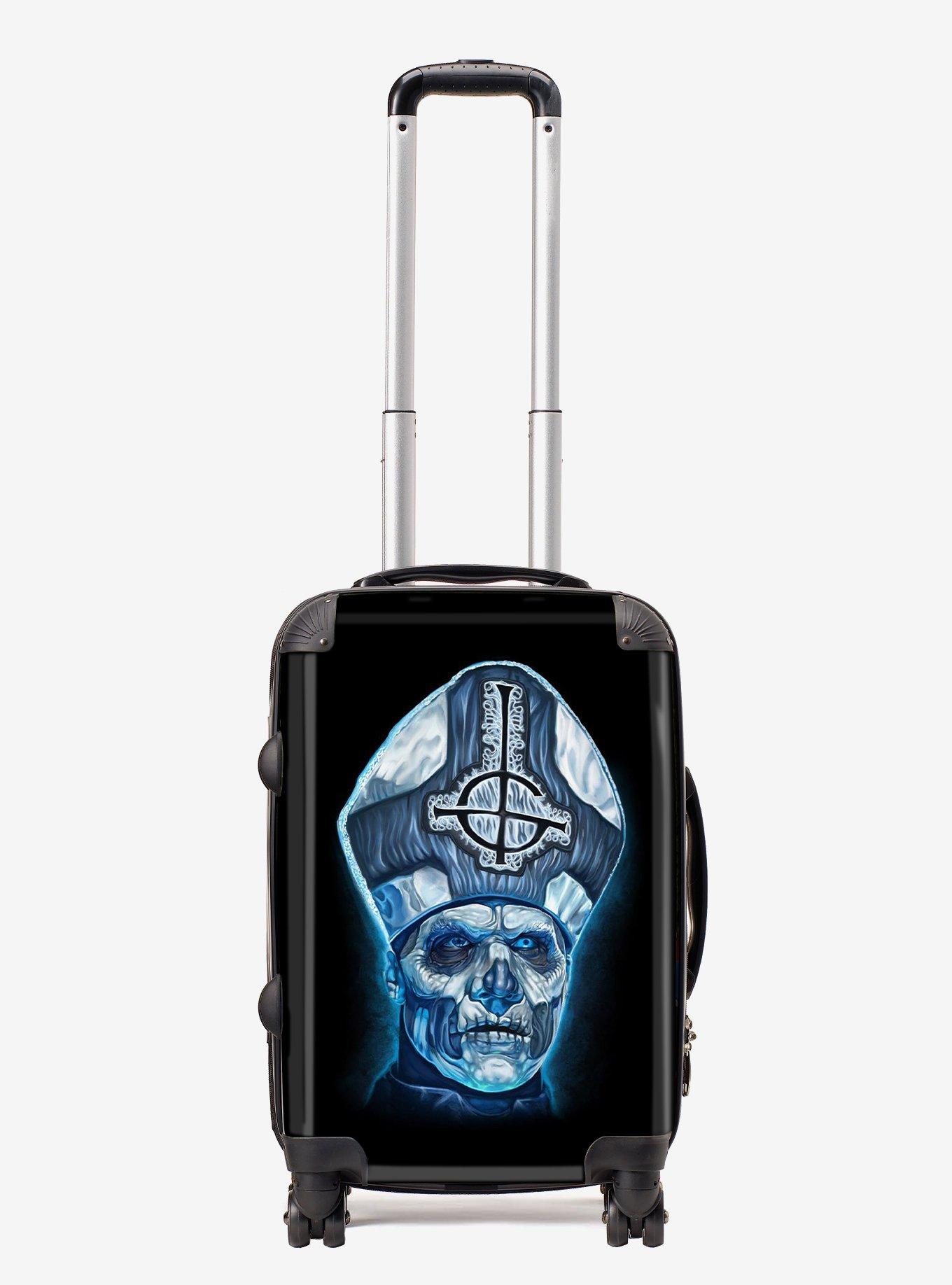 Rocksax Ghost Papa Blue Luggage Cabin Bag, , hi-res