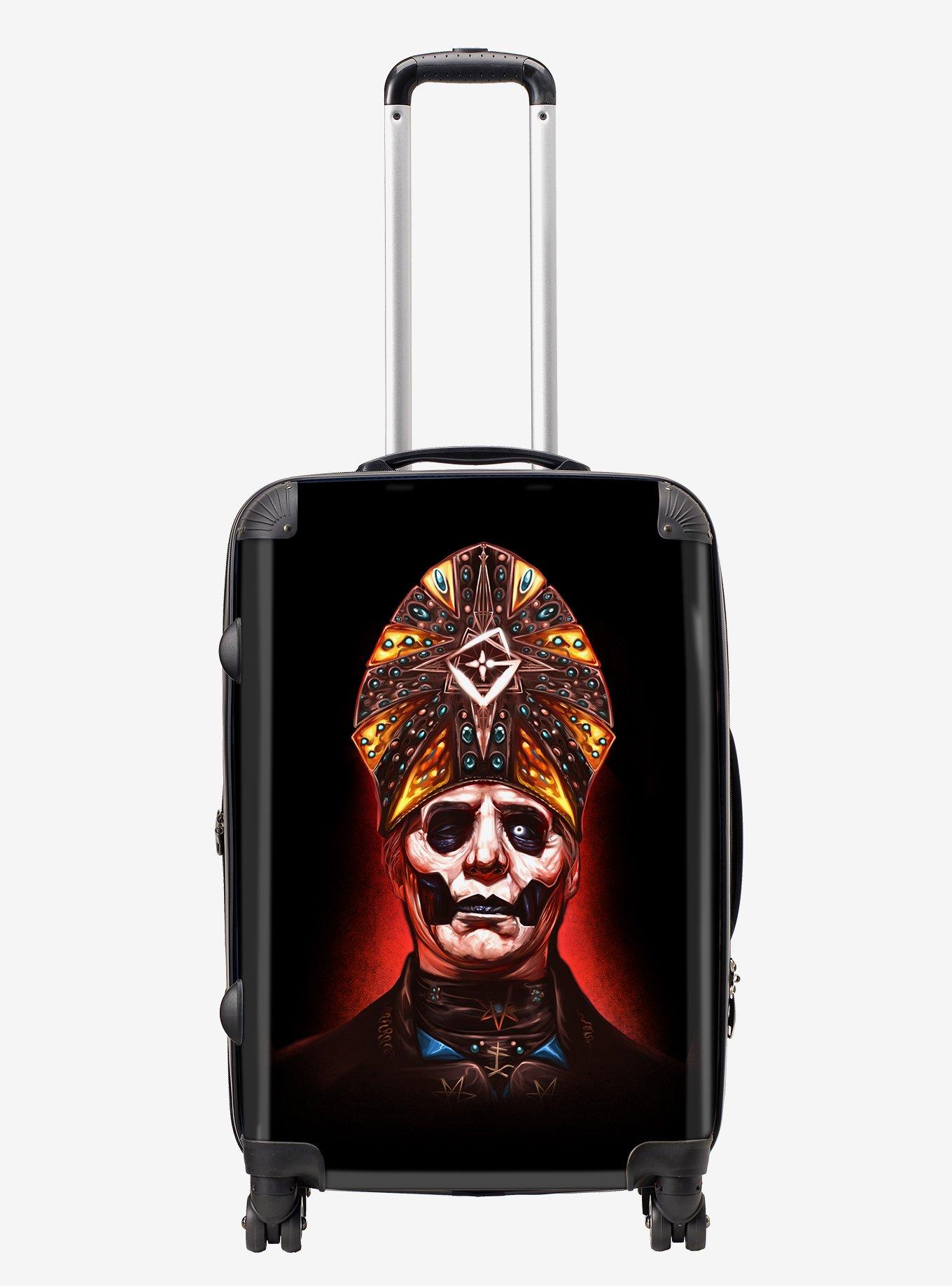 Rocksax Ghost Papa Red Luggage Medium Bag, , hi-res