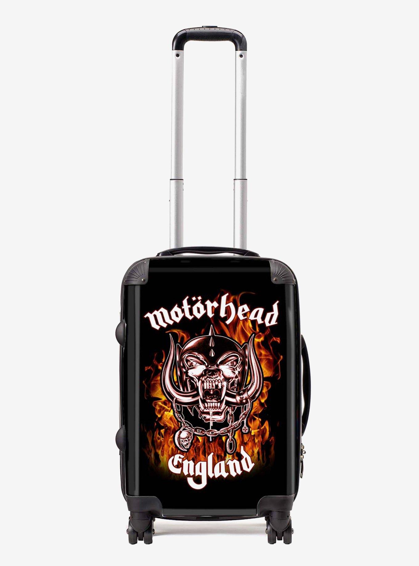 Rocksax Motorhead England Fire Luggage Cabin Bag, , hi-res