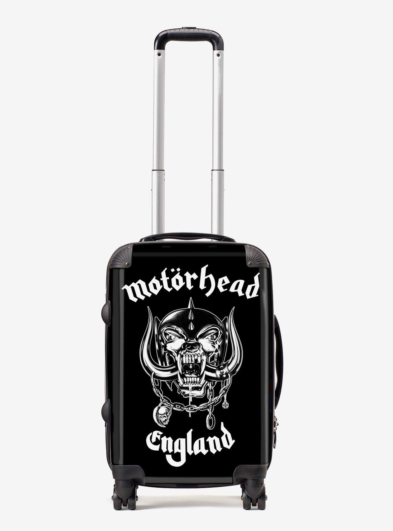 Rocksax Motorhead England White Luggage Cabin Bag, , hi-res