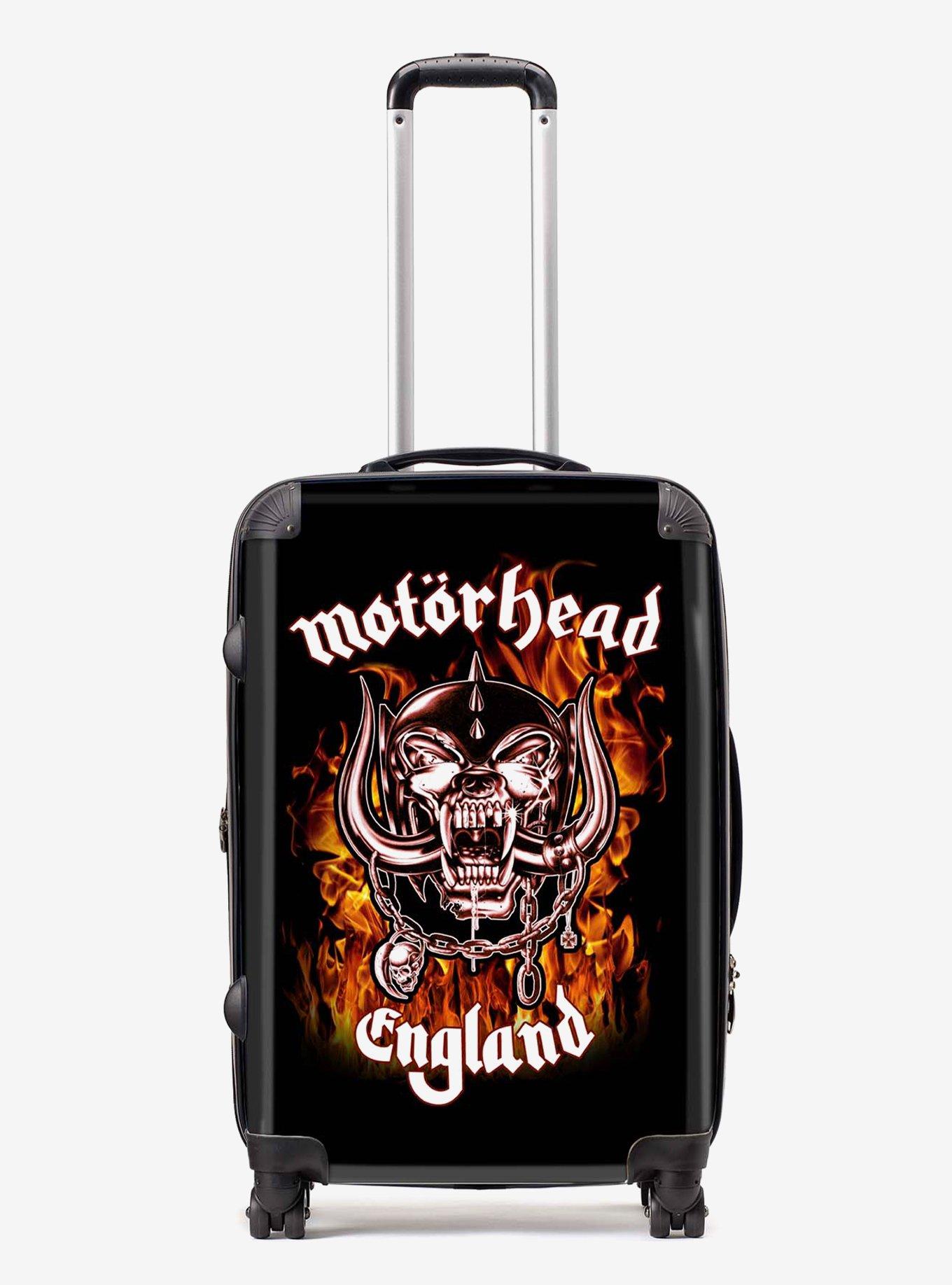 Rocksax Motorhead England Fire Luggage Medium Bag, , hi-res