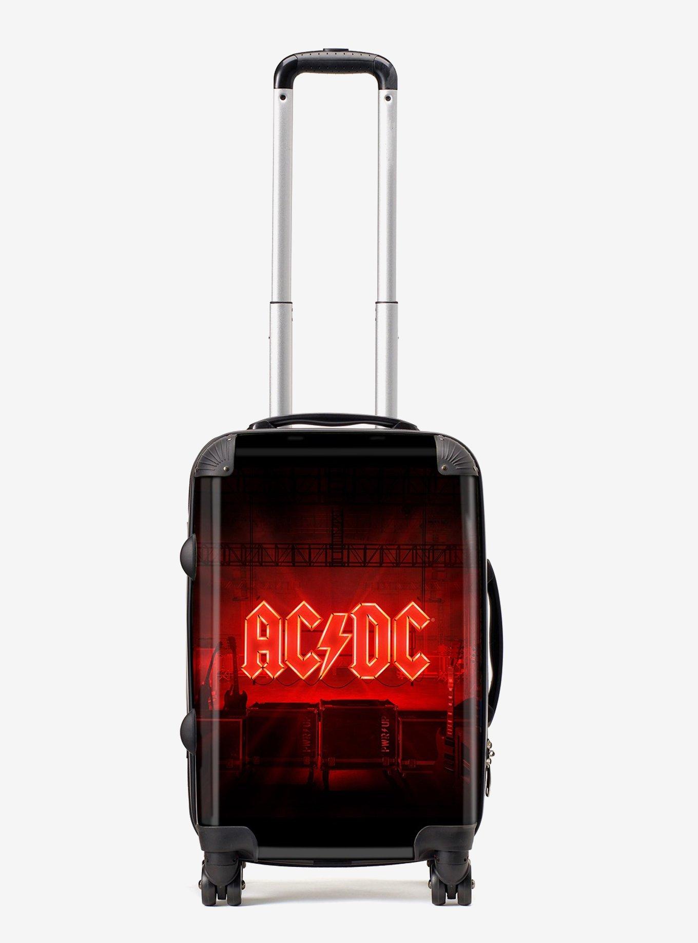 Rocksax AC/DC PWR UP Logo Luggage Cabin Bag, , hi-res