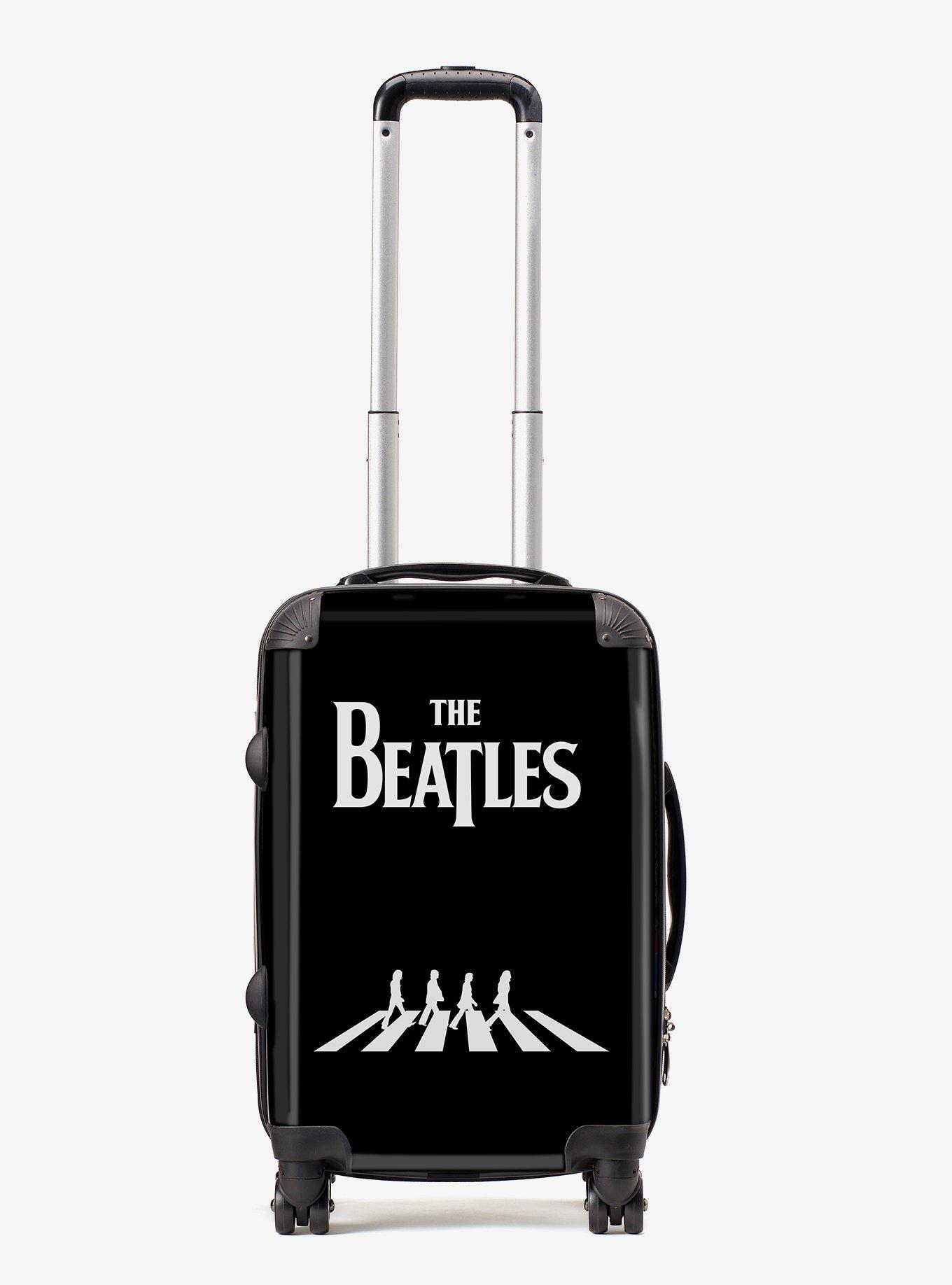 Rocksax The Beatles Abbey Road B/W Luggage Cabin Bag, , hi-res