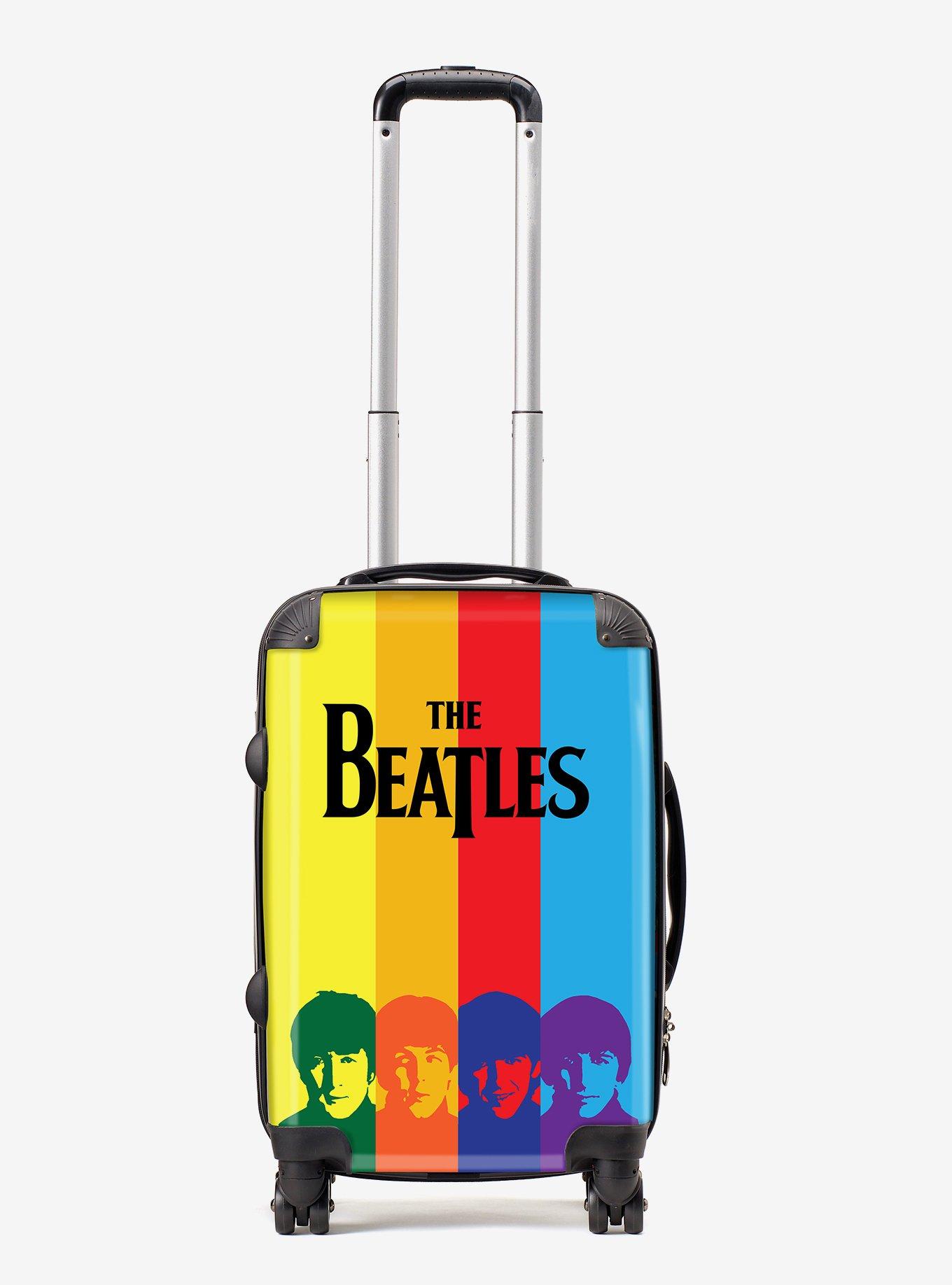 Rocksax The Beatles Hard Days Night Luggage Cabin Bag, , hi-res