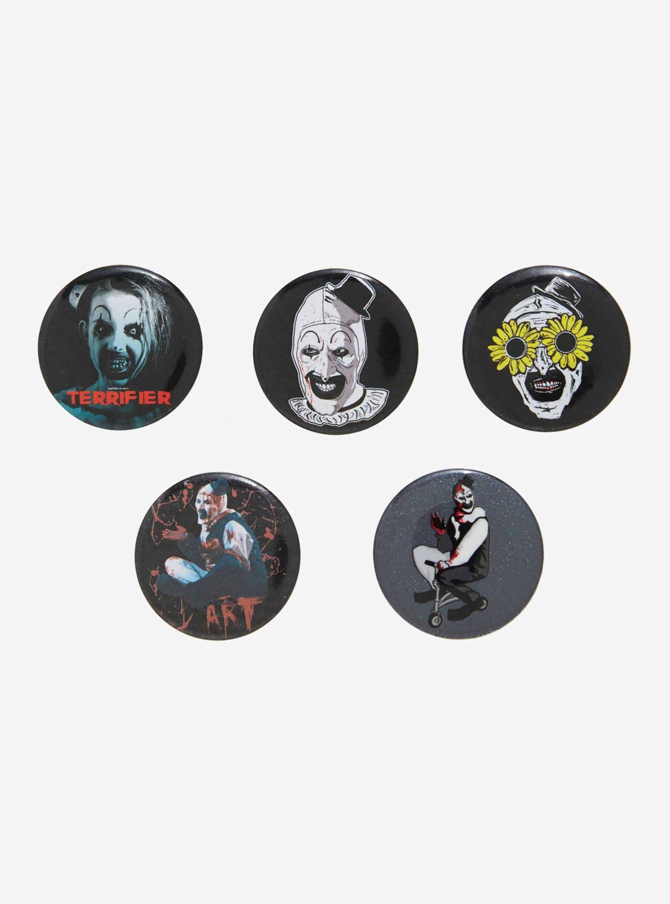 Terrifier Art THh Clown Blind Bag Button Set, , hi-res