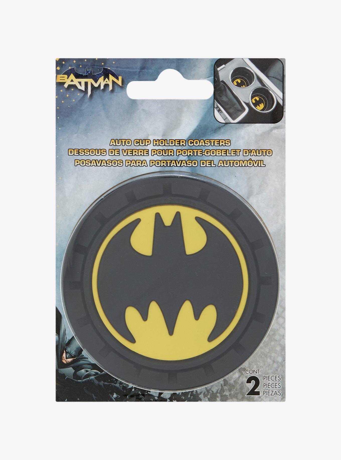 DC Comics Batman Logo Car Coaster Set, , hi-res