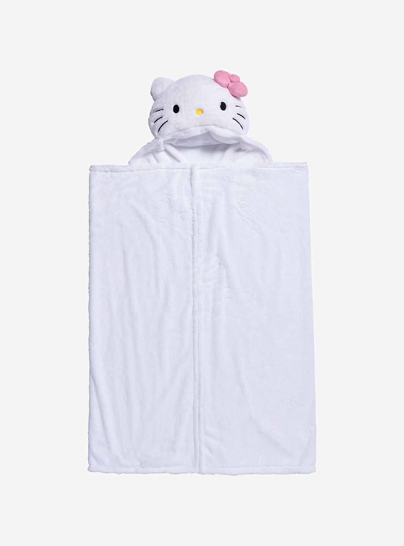 Sanrio Hello Kitty Hooded Fleece Throw - BoxLunch Exclusive, , hi-res