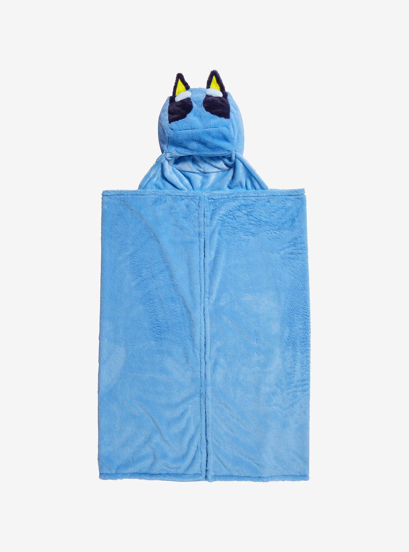 Bluey Ears Hooded Fleece Throw - BoxLunch Exclusive, , hi-res