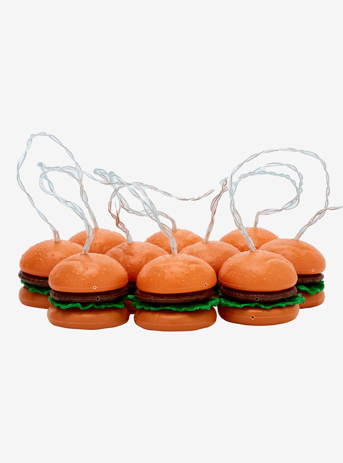 Hamburger Figural String Lights, , hi-res