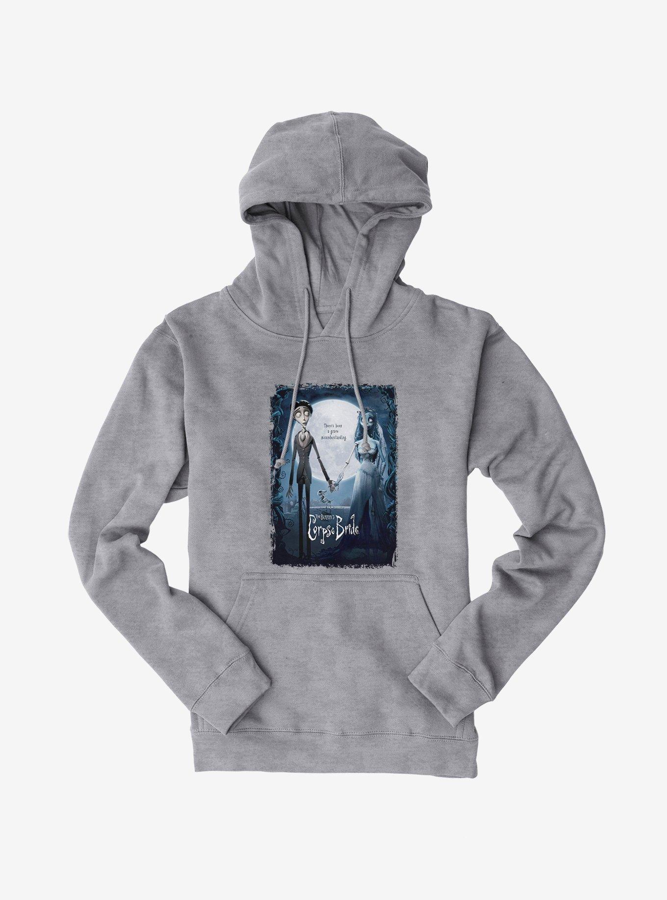 Corpse Bride Poster Hoodie, SPORT GRAY, hi-res
