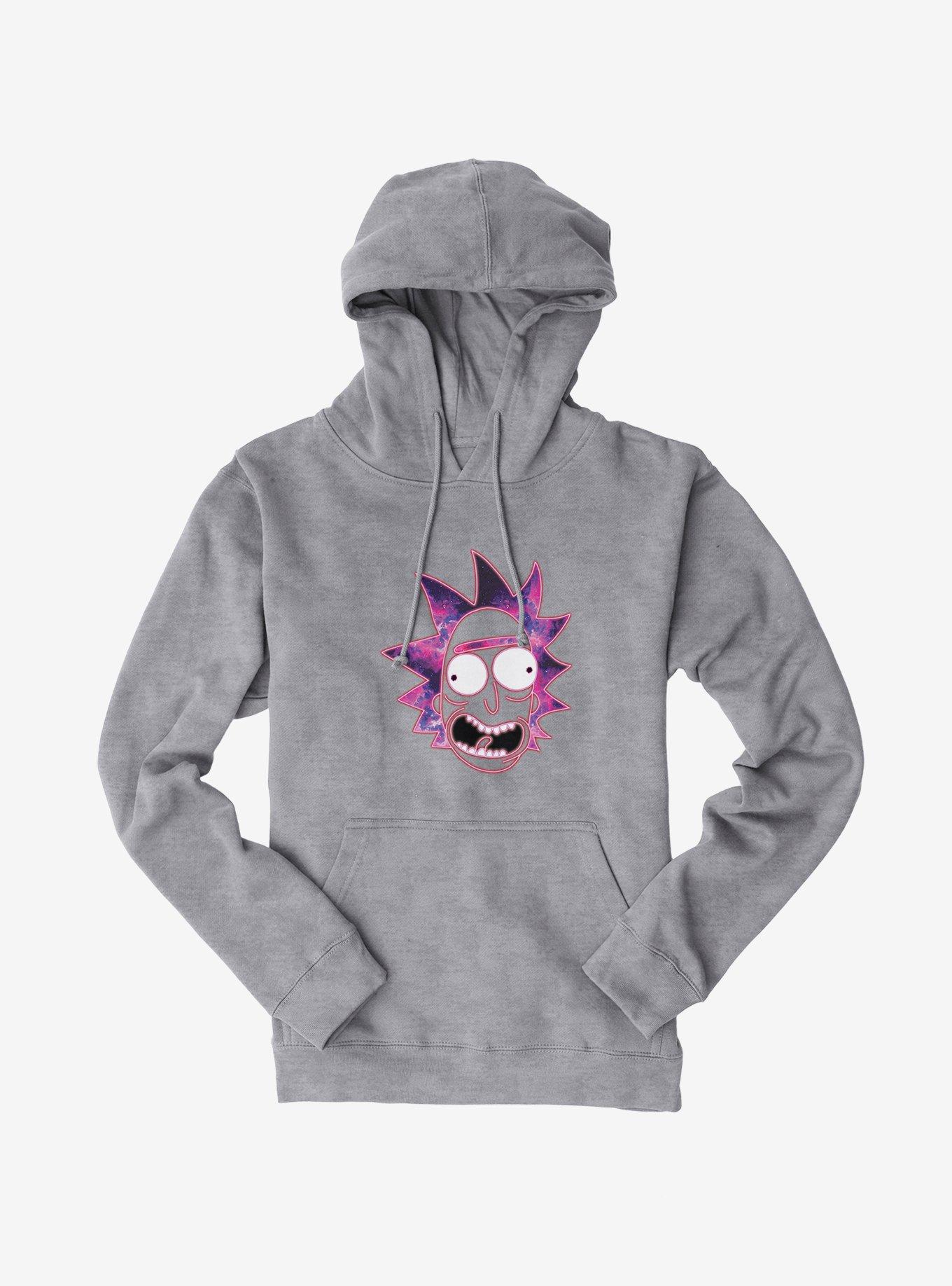 Rick And Morty Crazy Eyes Rick Hoodie, SPORT GRAY, hi-res
