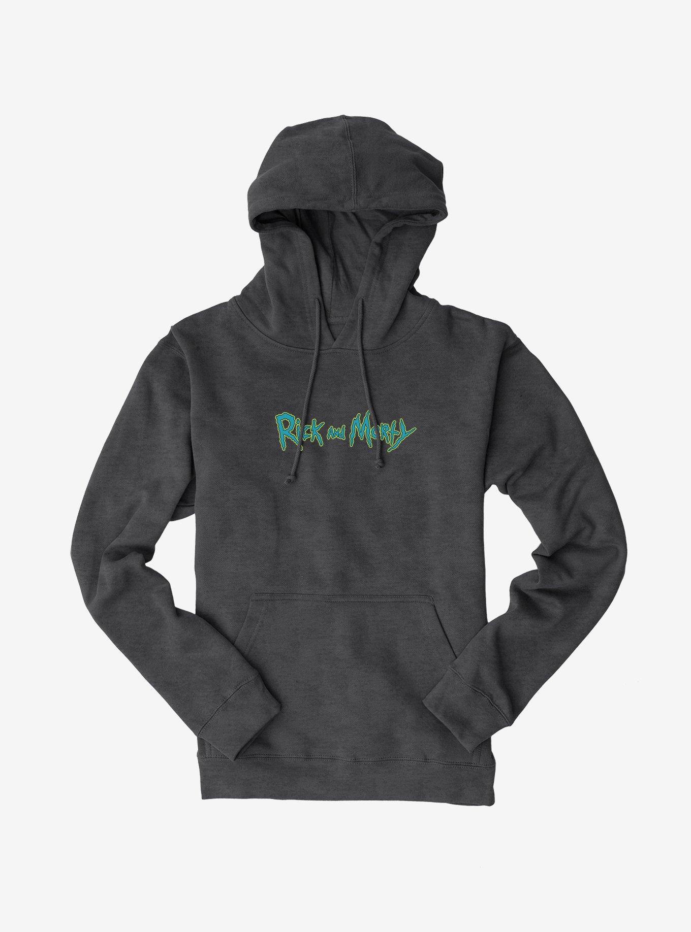 Rick And Morty Logo Hoodie