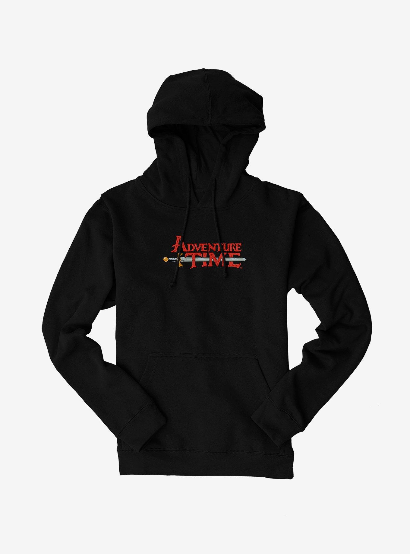 Adventure Time Logo Sword Hoodie, , hi-res