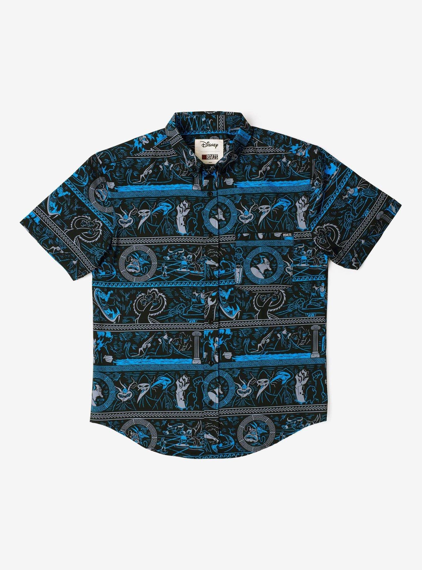 RSVLTS x Disney Hercules Hades Gonna Hate Button-Up Shirt, , hi-res