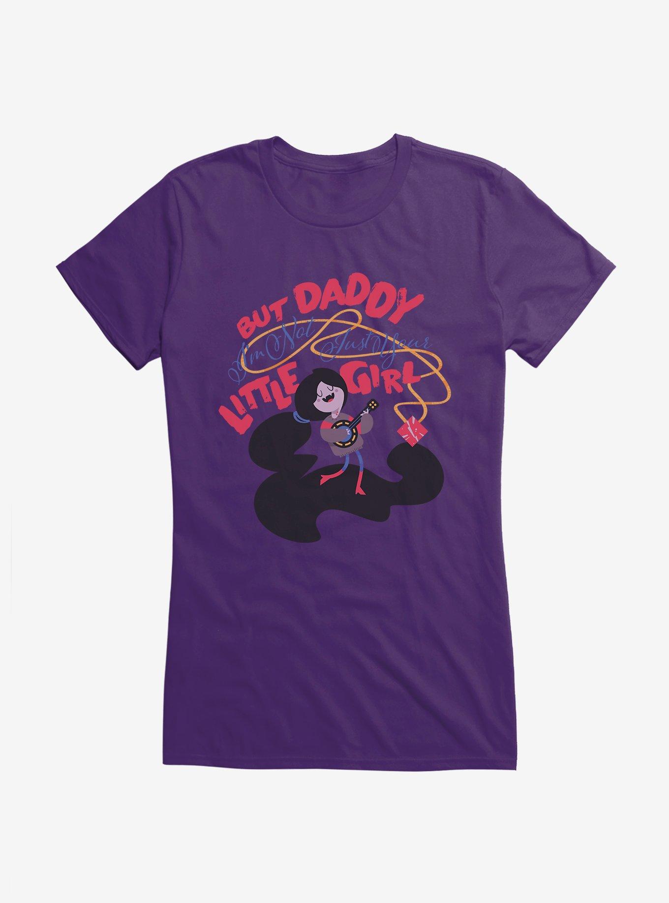 Adventure Time Not Daddy's Little Girl Girls T-Shirt, PURPLE, hi-res