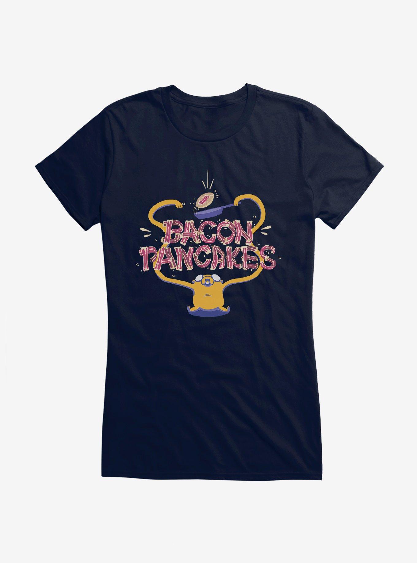 Adventure Time Jake Bacon Pancakes Girls T-Shirt