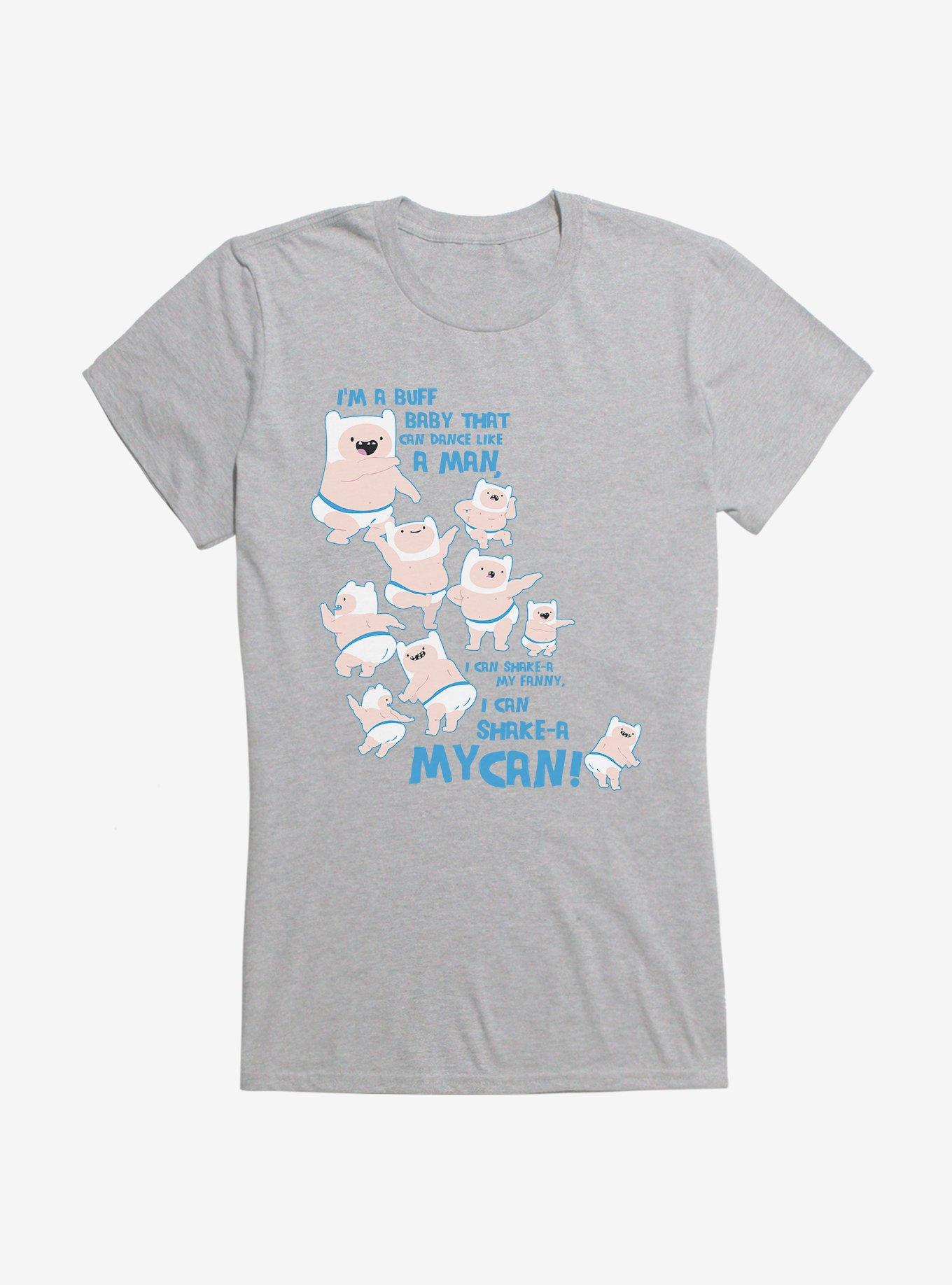 Adventure Time Buff Baby Finn Girls T-Shirt