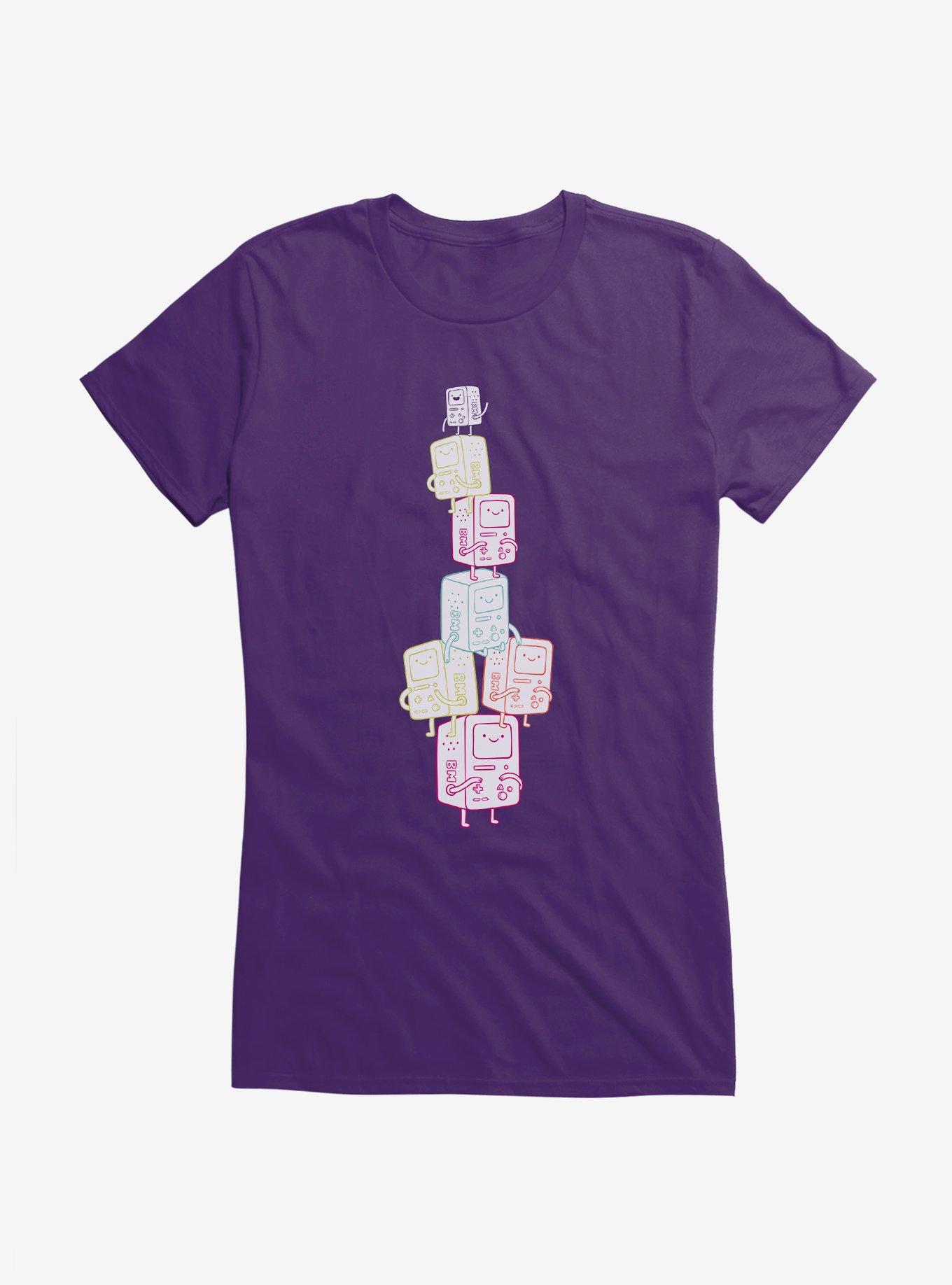 Adventure Time BMO Silhouette Girls T-Shirt, , hi-res