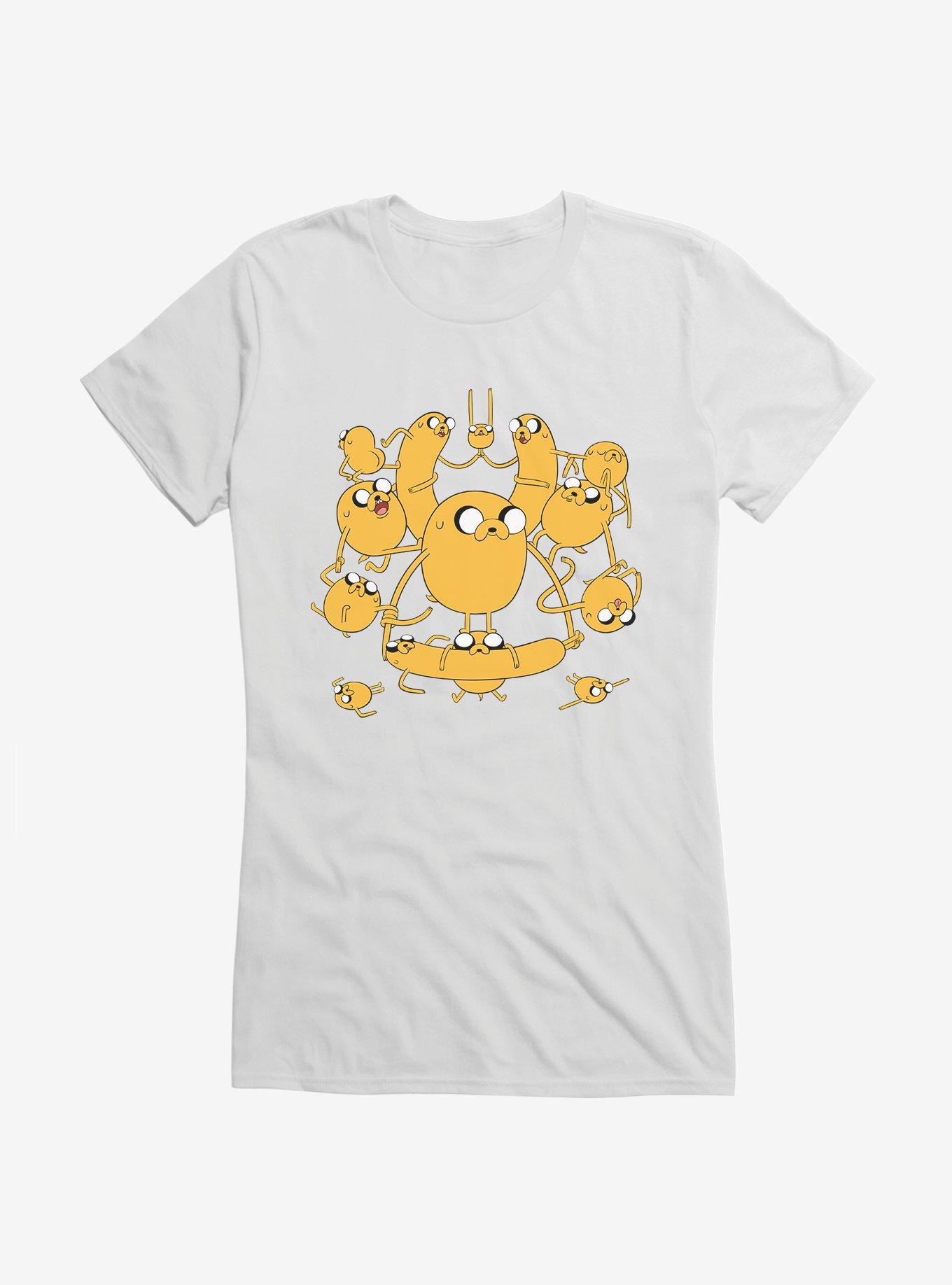 Adventure Time Jake The Dog Multiples Girls T-Shirt