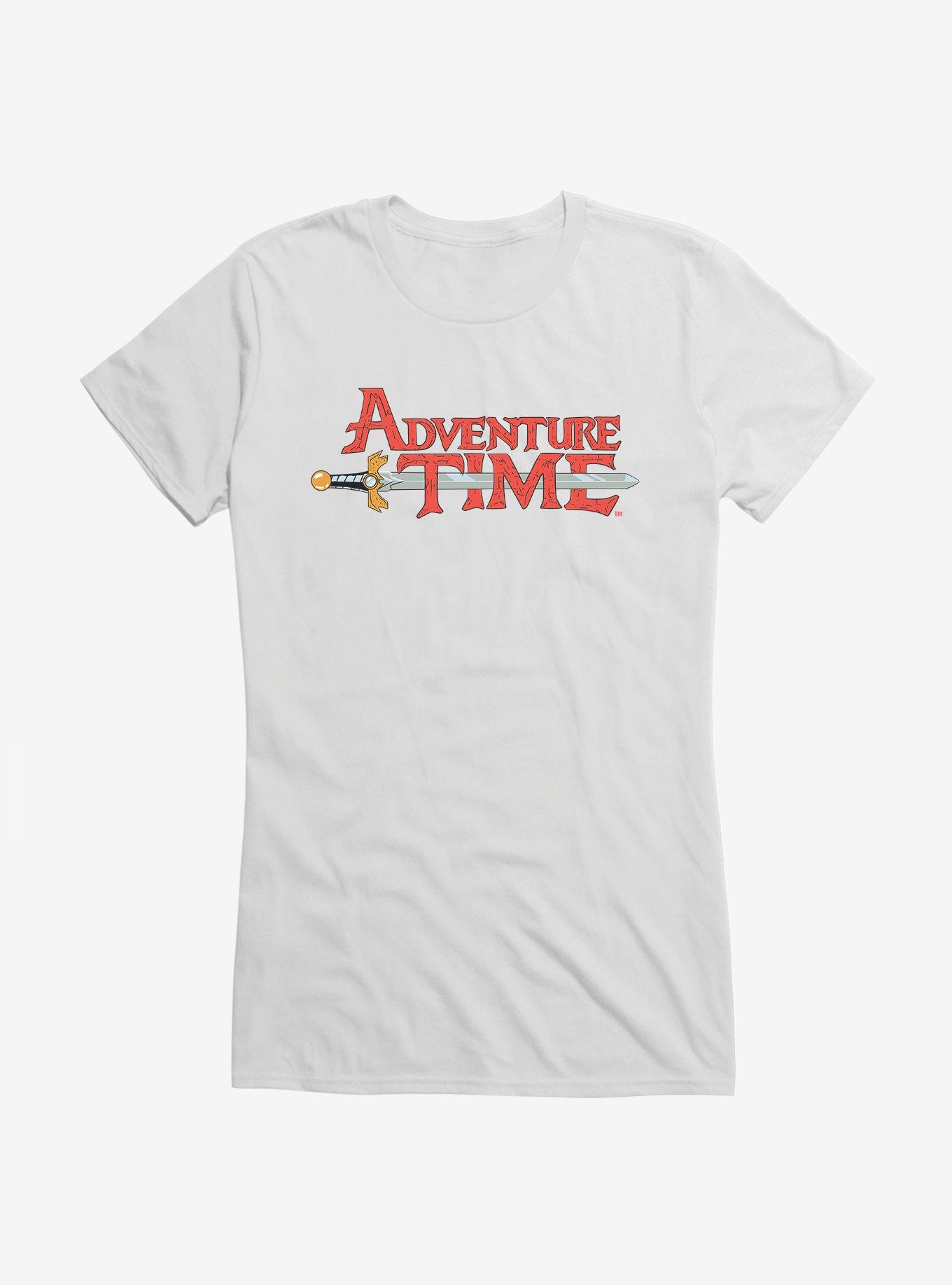 Adventure Time Logo Sword Girls T-Shirt