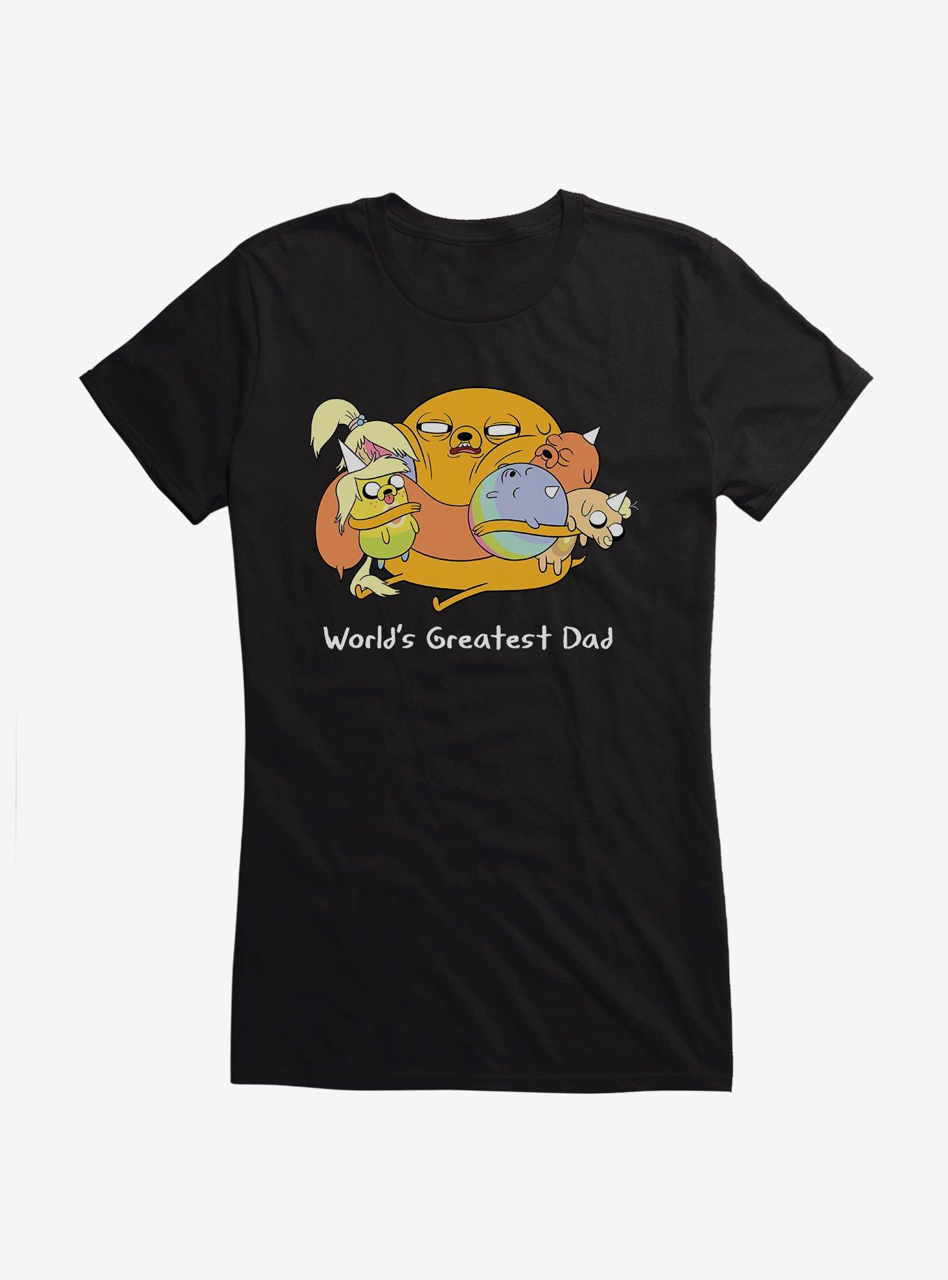 Adventure Time World's Greatest Dad Girls T-Shirt, , hi-res