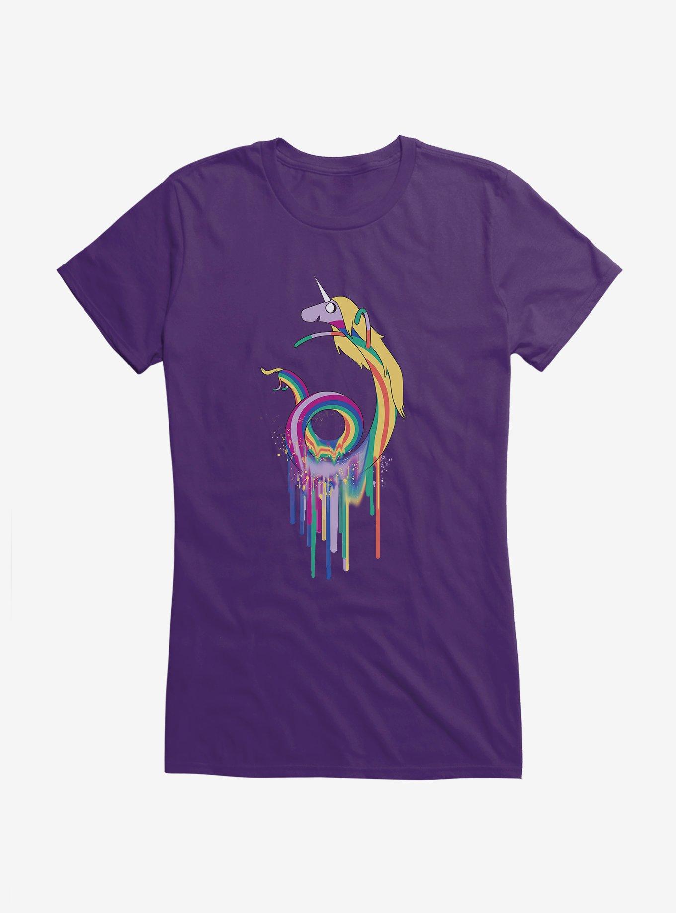 Adventure Time Lady Rainicorn Drip Girls T-Shirt, , hi-res