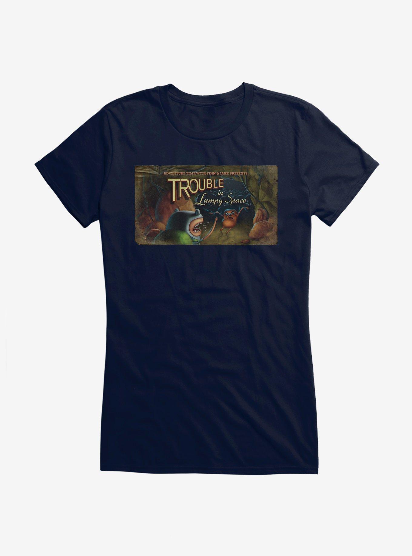 Adventure Time Trouble In Lumpy Space Girls T-Shirt