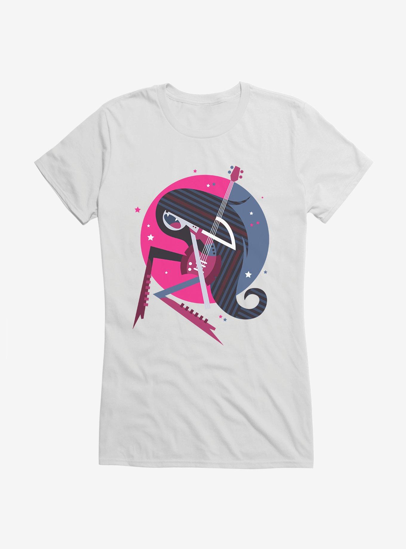 Adventure Time Marceline Rock Queen Girls T-Shirt, WHITE, hi-res