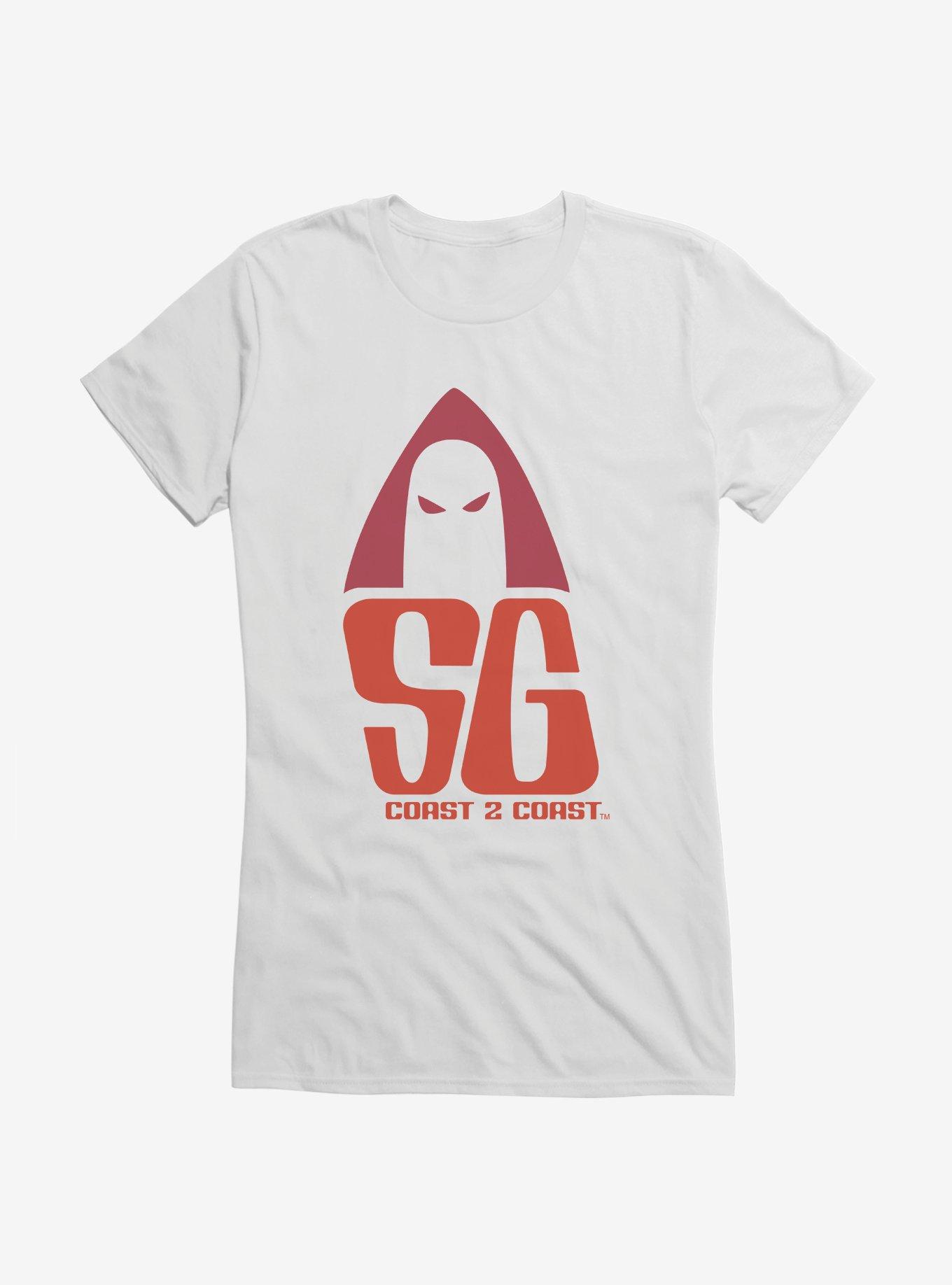 Space Ghost Coast Icon Girls T-Shirt, WHITE, hi-res